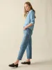 90s Crop Jean - Bluestone Wash sold by Faherty