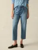 90s Crop Jean - Bluestone Wash sold by Faherty