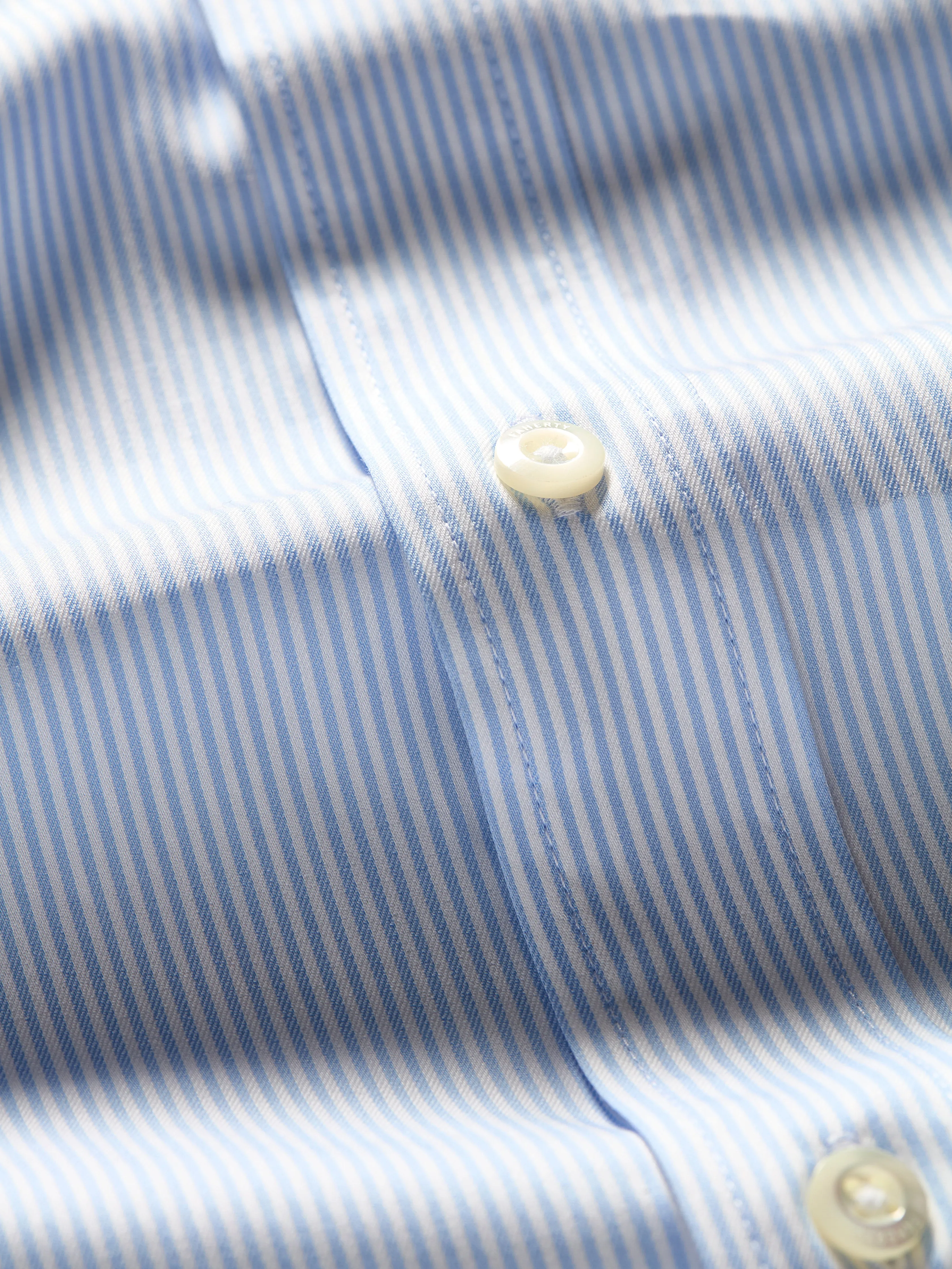 Movement™ Shirt - Blue White Stripe sold by Faherty product image thumbnail 2