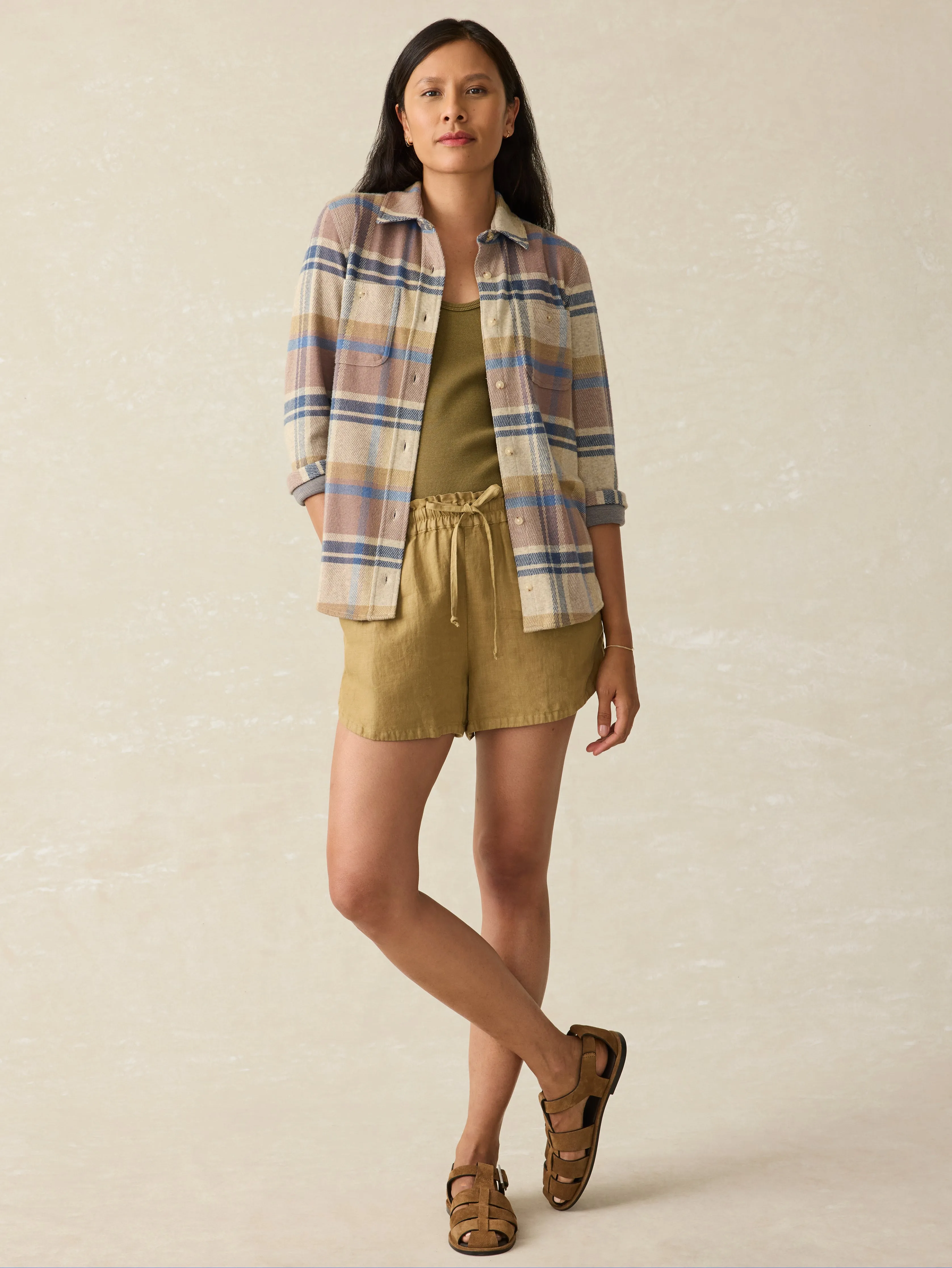 Legend™ Sweater Shirt - Rockland Plaid sold by Faherty product image thumbnail 3