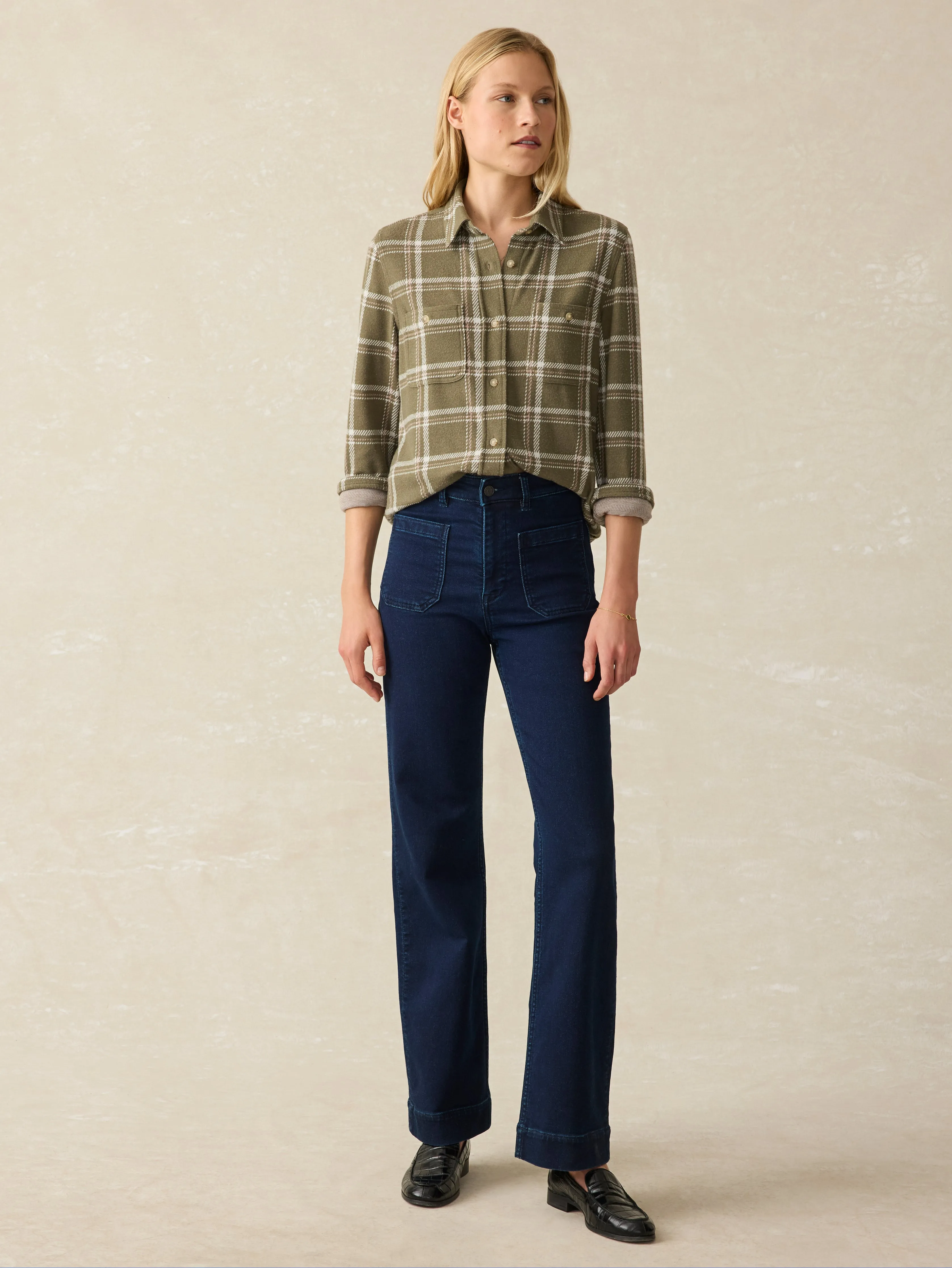 Legend™ Sweater Shirt - Willow Bend sold by Faherty