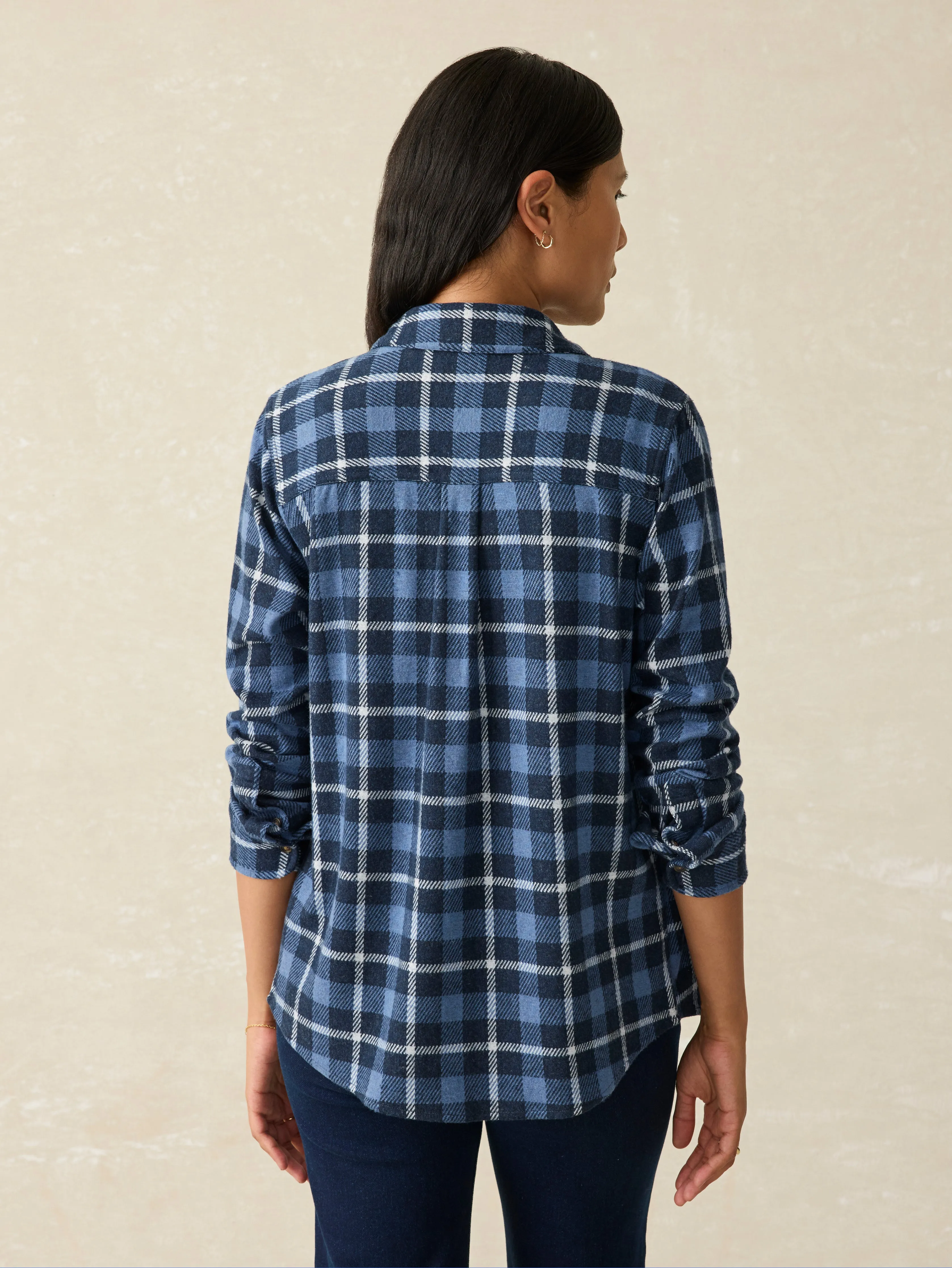 Legend™ Sweater Shirt - Blue Winds sold by Faherty product image thumbnail 5