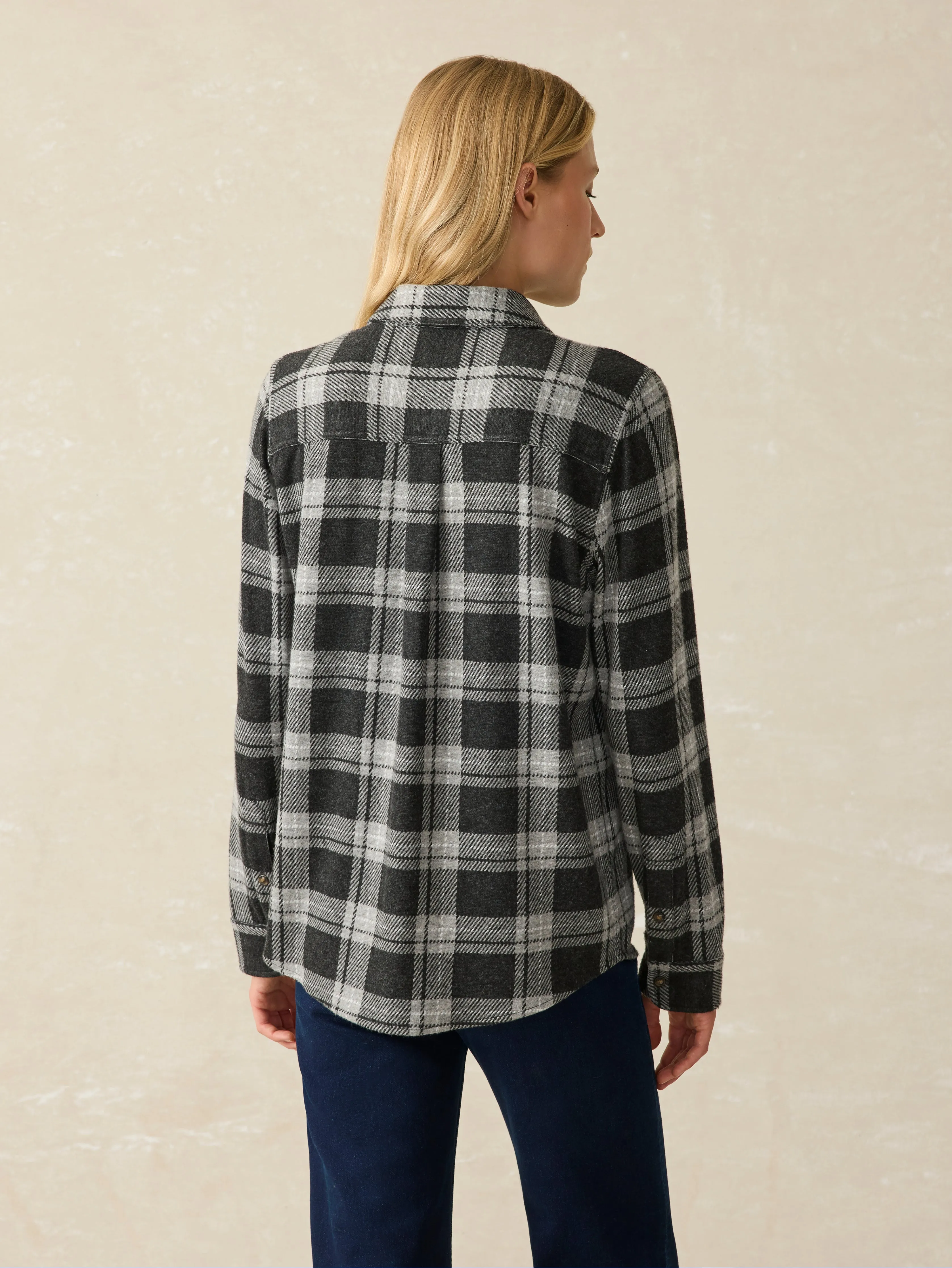 Legend™ Sweater Shirt - Ashby Plaid sold by Faherty product image thumbnail 5