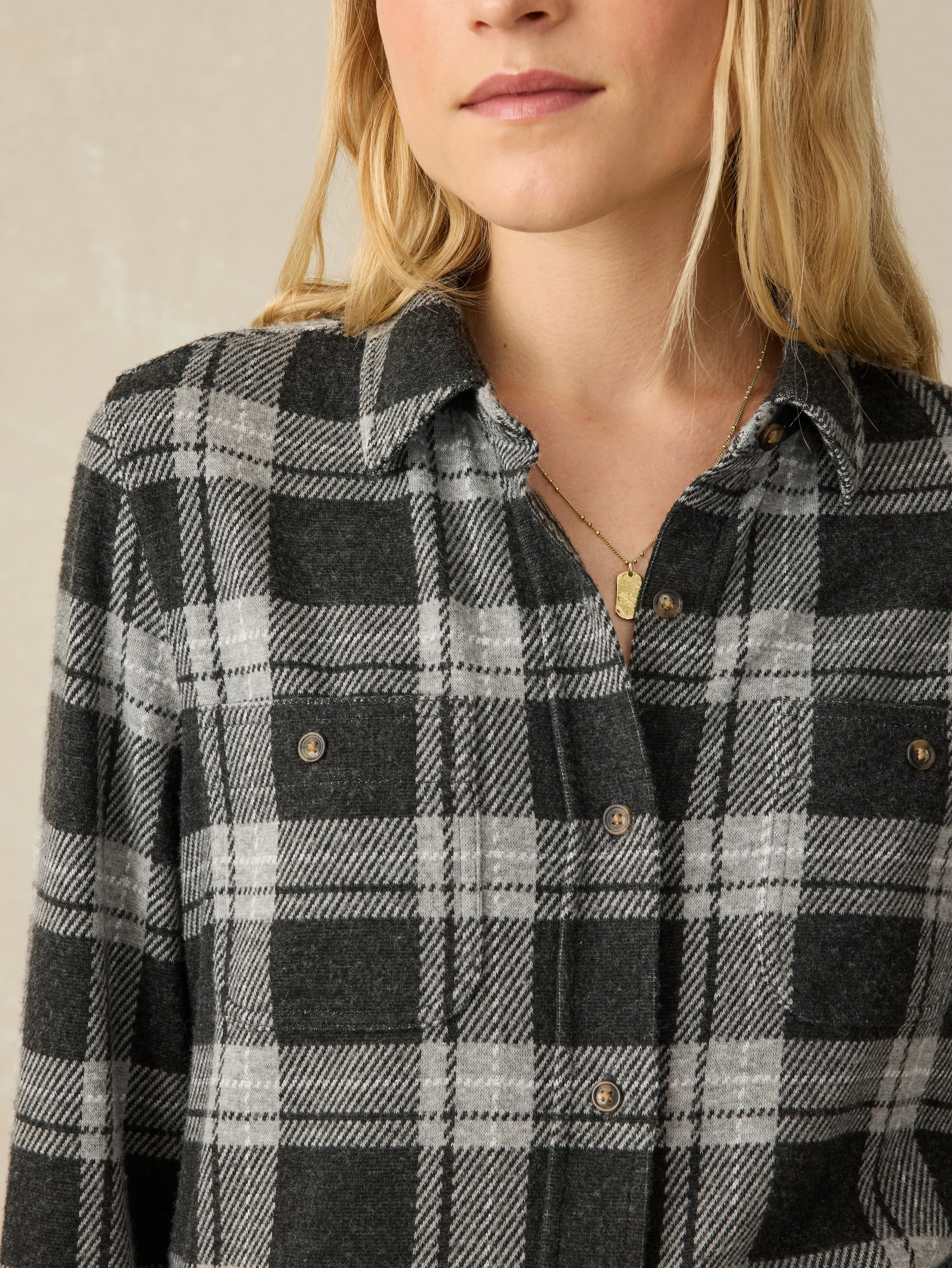 Legend™ Sweater Shirt - Ashby Plaid sold by Faherty product image thumbnail 2