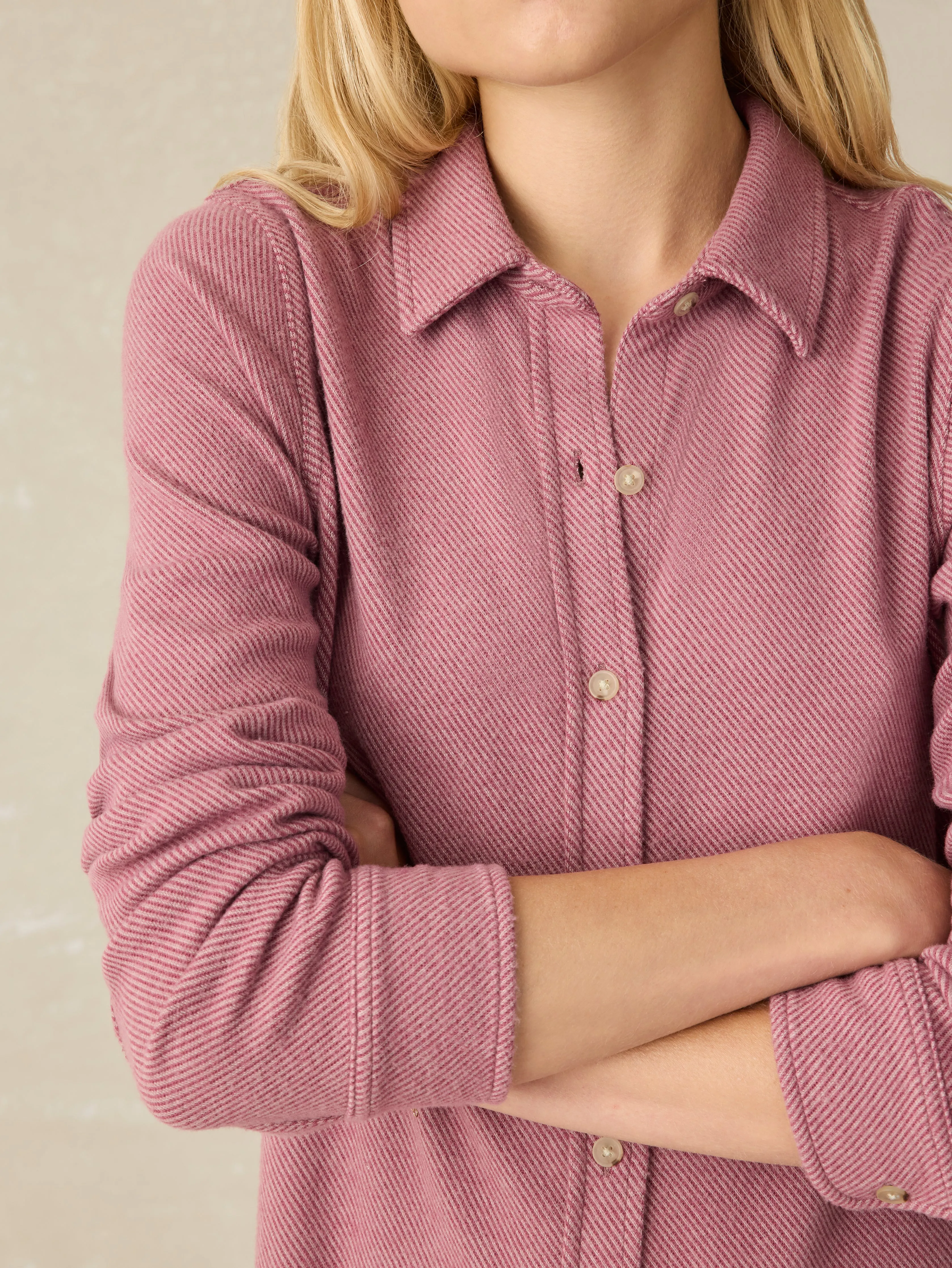 Legend™ Sweater Dress - Rose Twill sold by Faherty product image thumbnail 2
