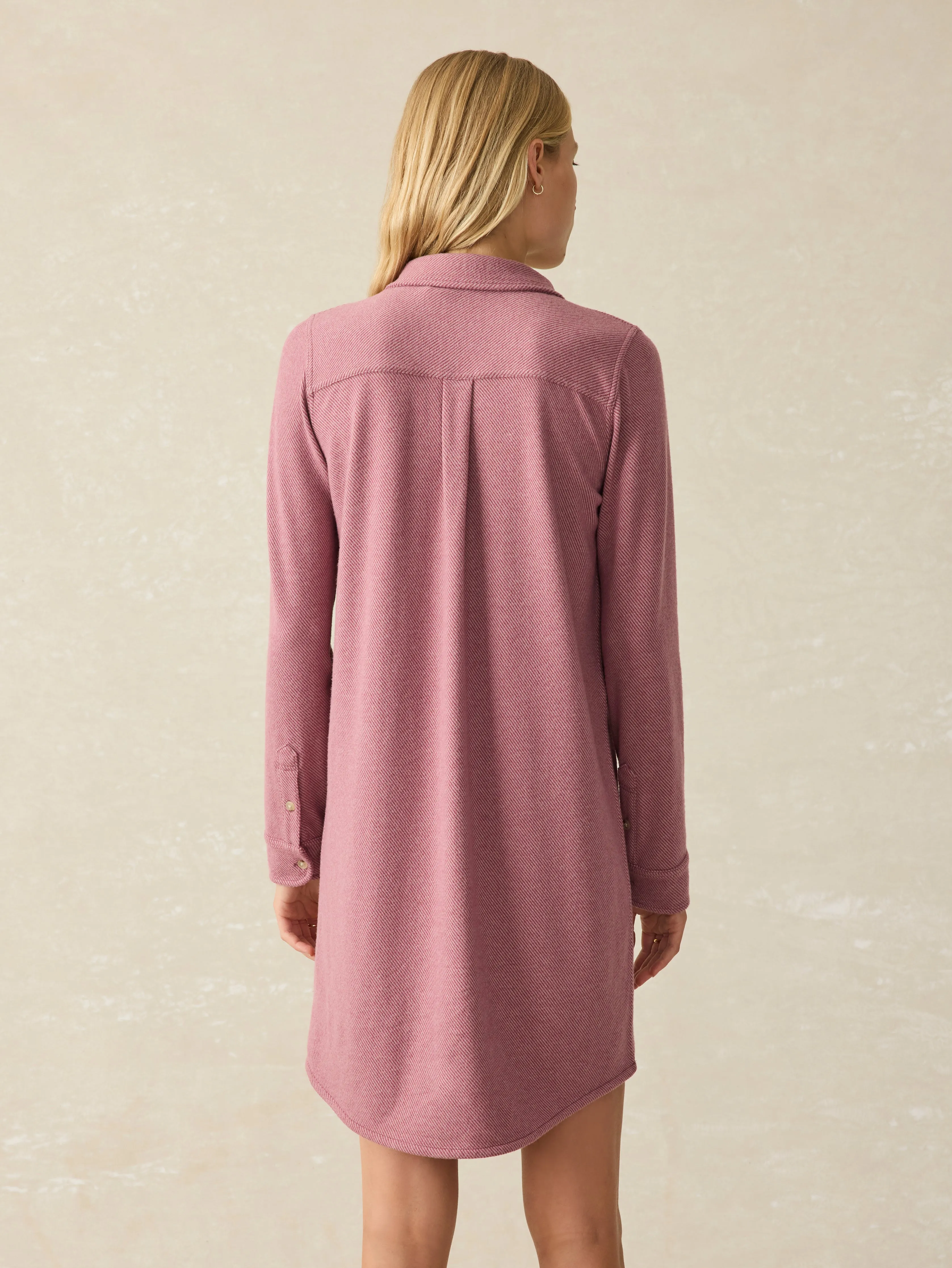 Legend™ Sweater Dress - Rose Twill sold by Faherty product image thumbnail 5