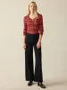 Dream Jean Wide Leg - Nocturne Wash sold by Faherty