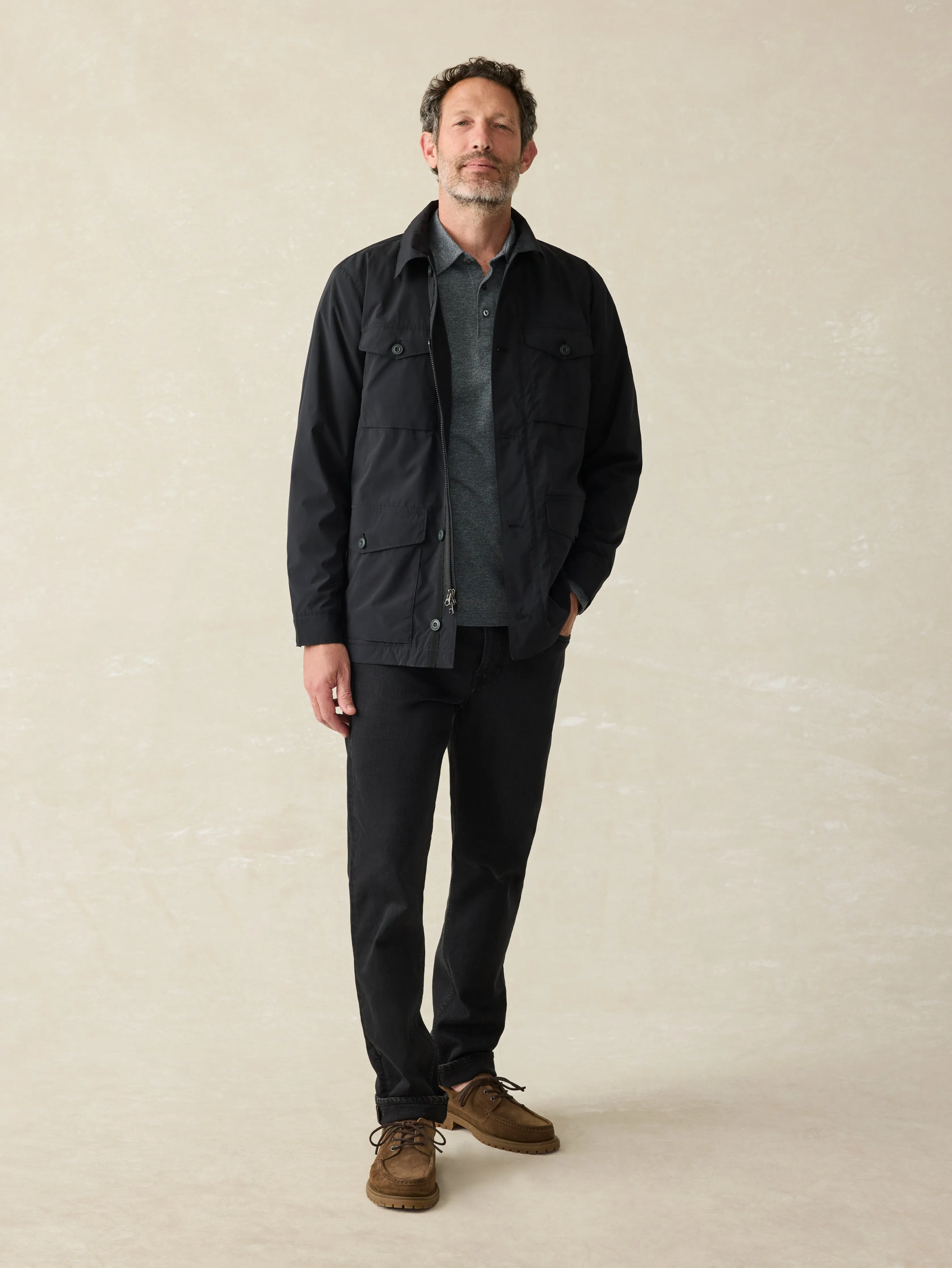 Movement™ Field Jacket - Winter Black sold by Faherty product image thumbnail 5