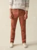 Stretch Terry 5-Pocket Pant - Russet sold by Faherty