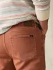 Stretch Terry 5-Pocket Pant - Russet sold by Faherty
