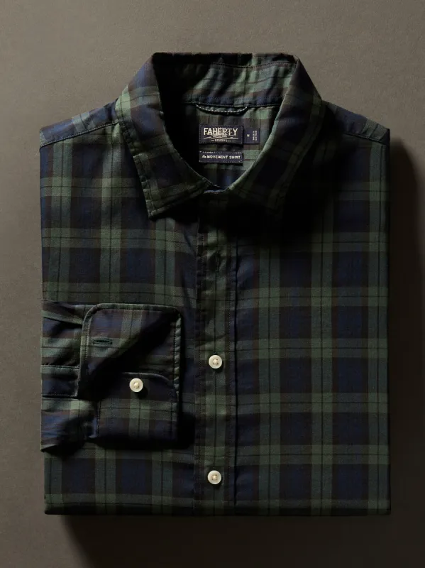 Movement™ Shirt Classic Fit - Blackwatch Plaid sold by Faherty