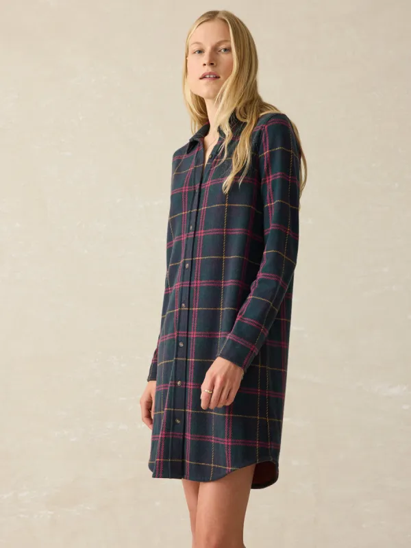 Legend™ Sweater Dress - Outer Limits Plaid sold by Faherty