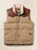 Range Down Vest - Drill Khaki sold by Faherty