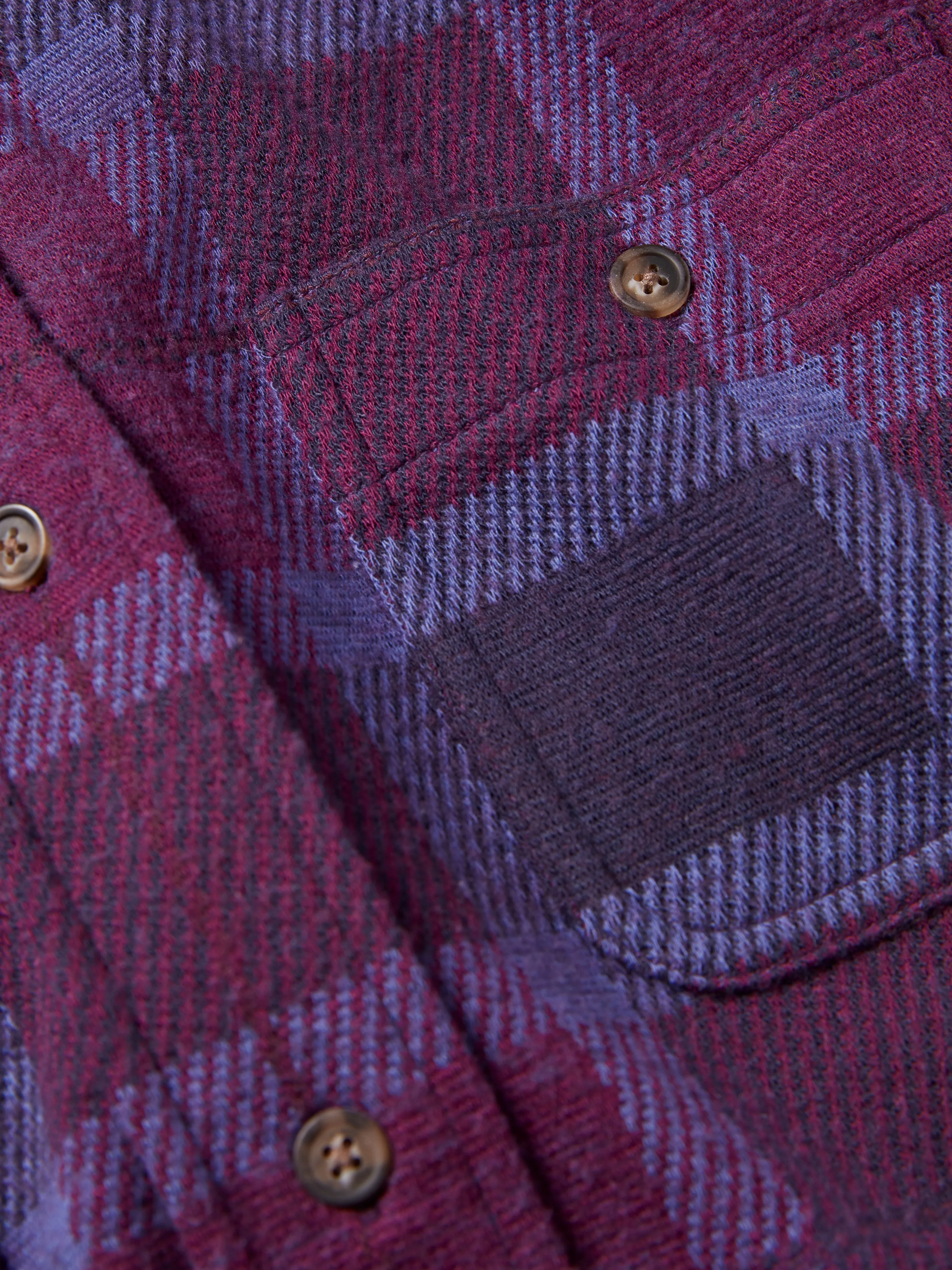 Legend™ Sweater Shirt - Snowberry Plaid sold by Faherty product image thumbnail 2