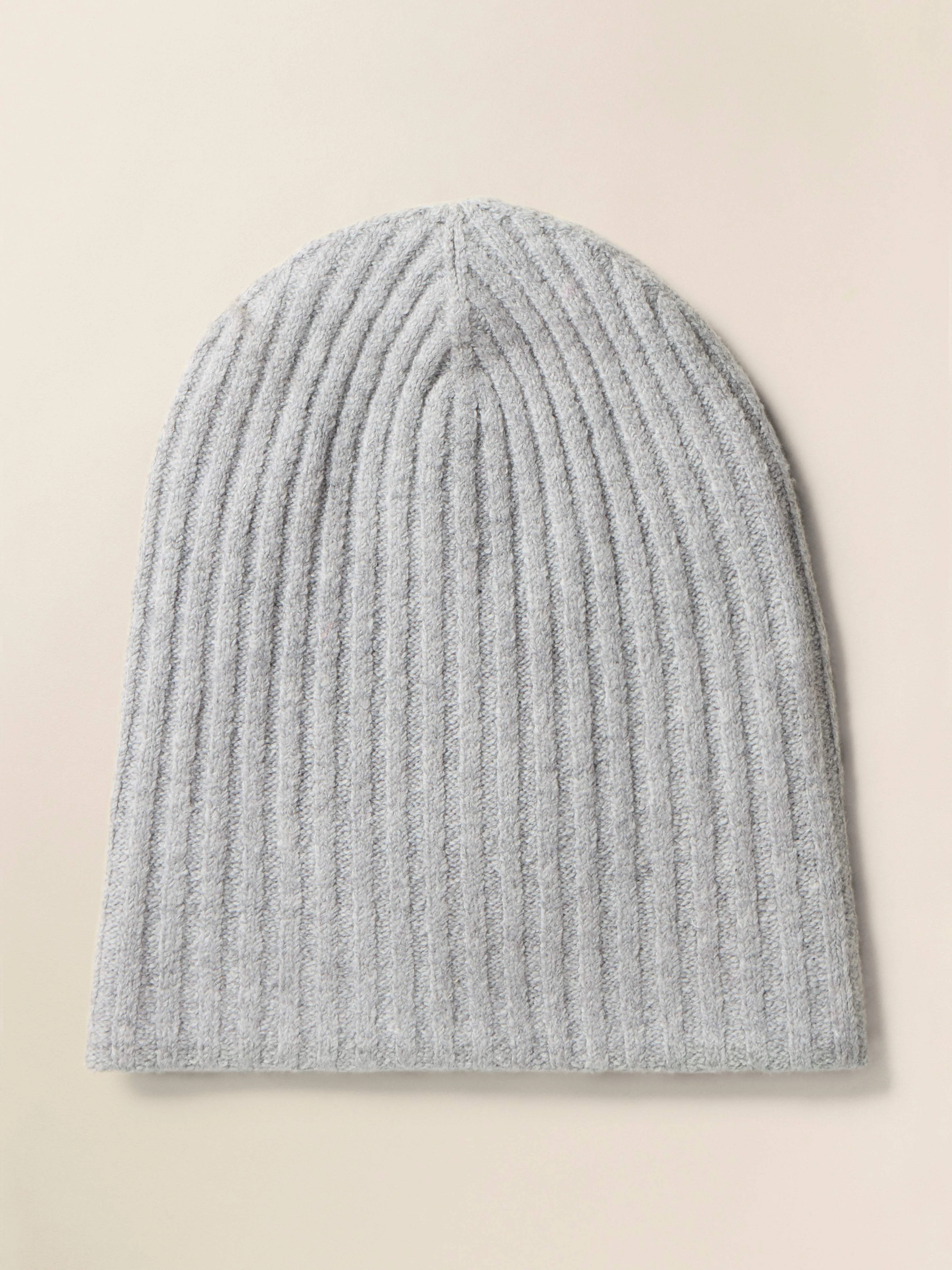 Jackson Slouchy Rib Beanie - Oatmeal Heather sold by Faherty product image thumbnail 3