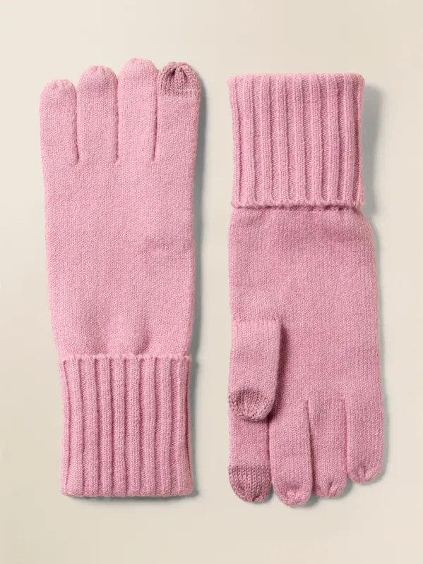 Jackson Cuffed Glove - Orchid Haze sold by Faherty