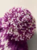 Valley Fairisle Pom Beanie - Purple Fairisle sold by Faherty