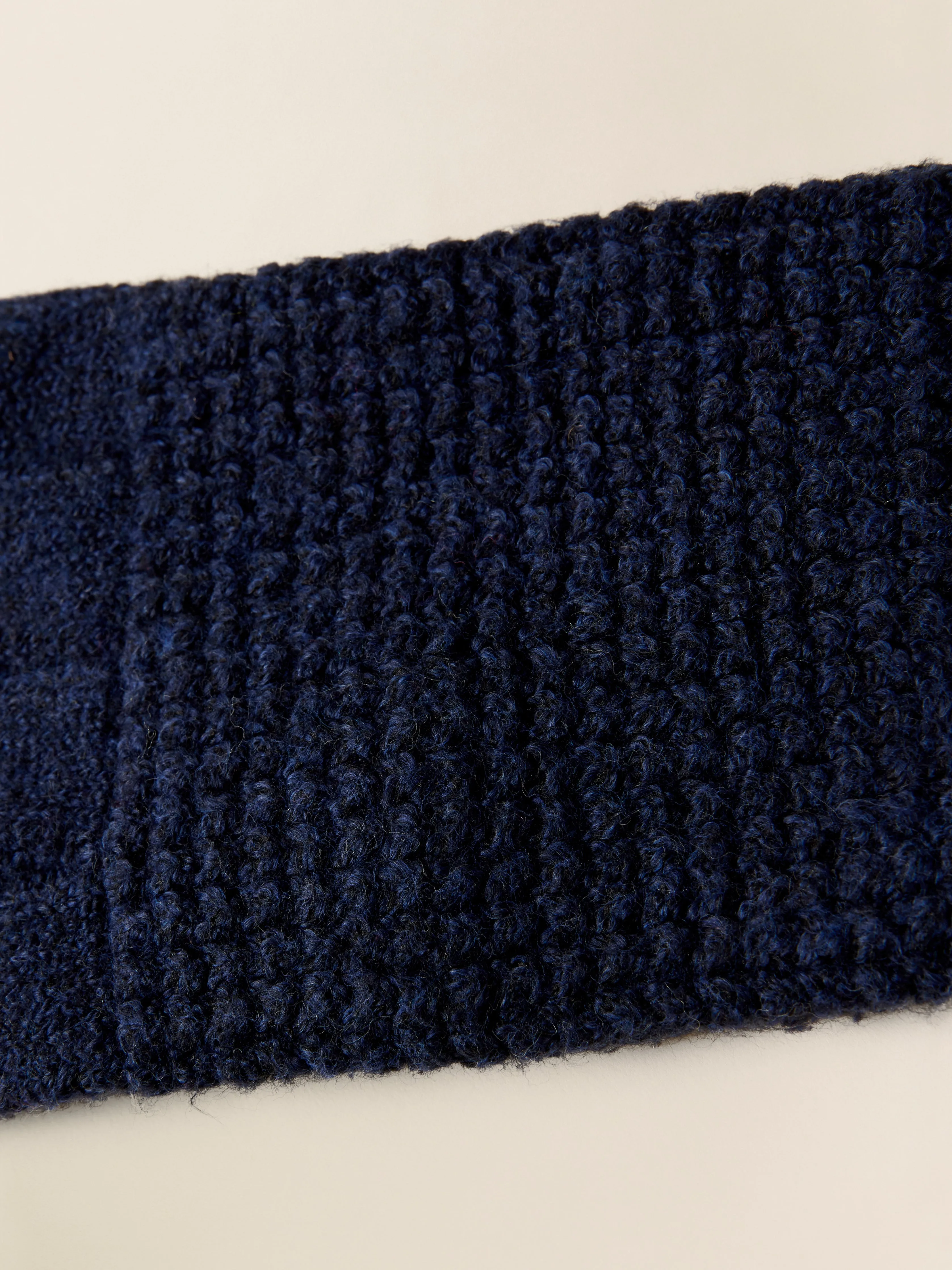 Jackson Waffle Glove - Navy Heather sold by Faherty product image thumbnail 3