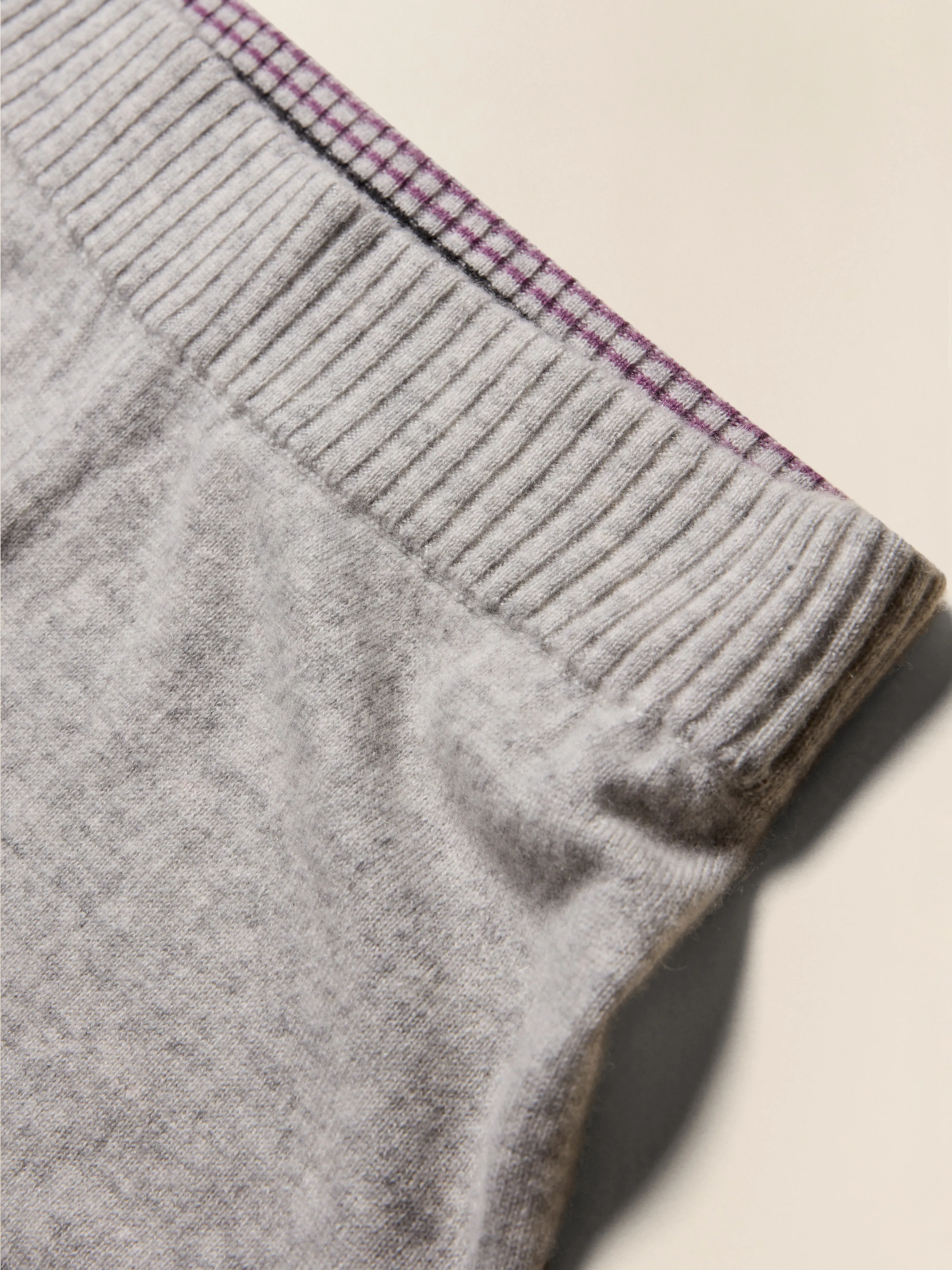 Tropical Cashmere Pant - Light Grey Heather sold by Faherty product image thumbnail 2