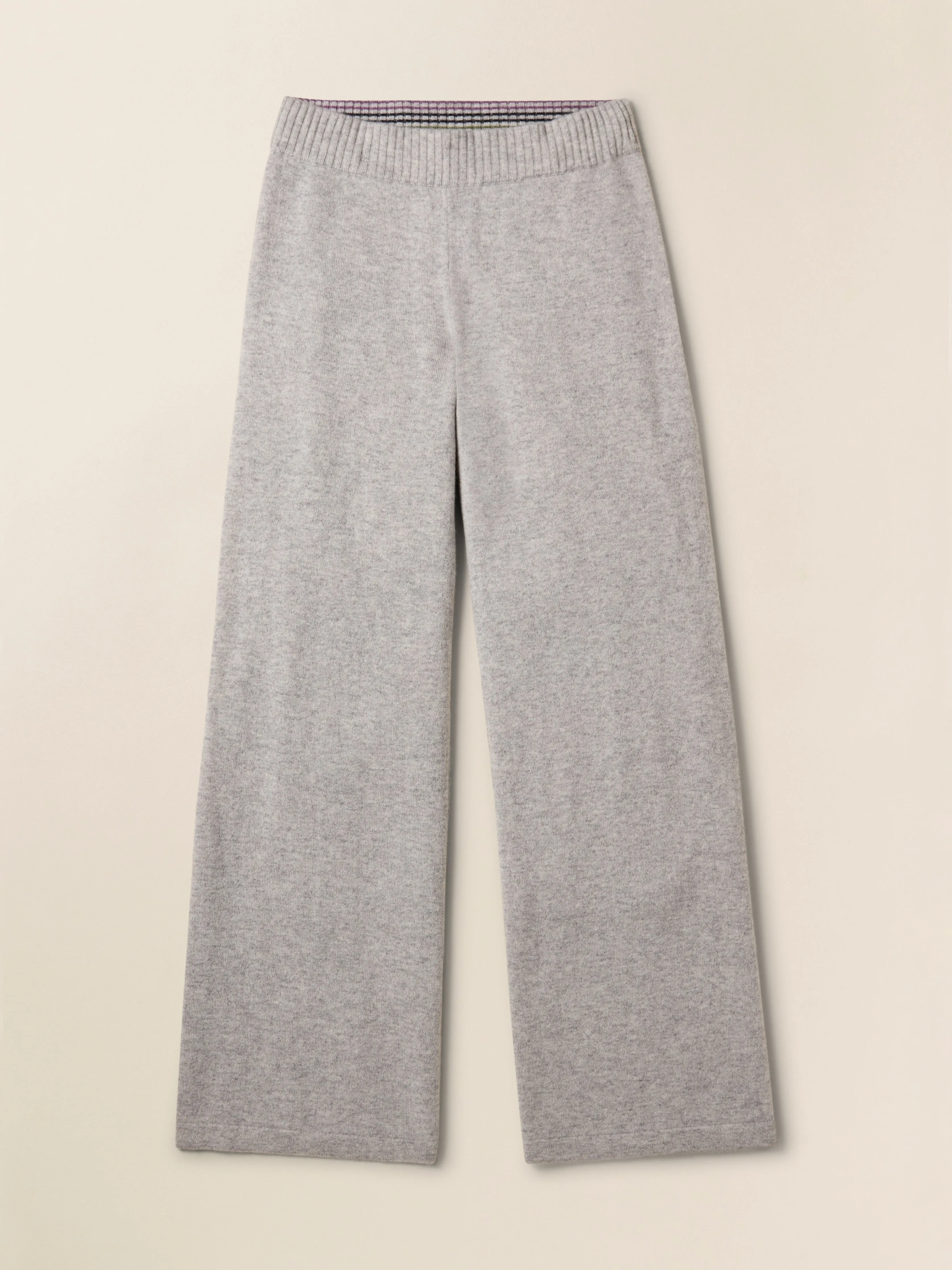 Tropical Cashmere Pant - Light Grey Heather sold by Faherty
