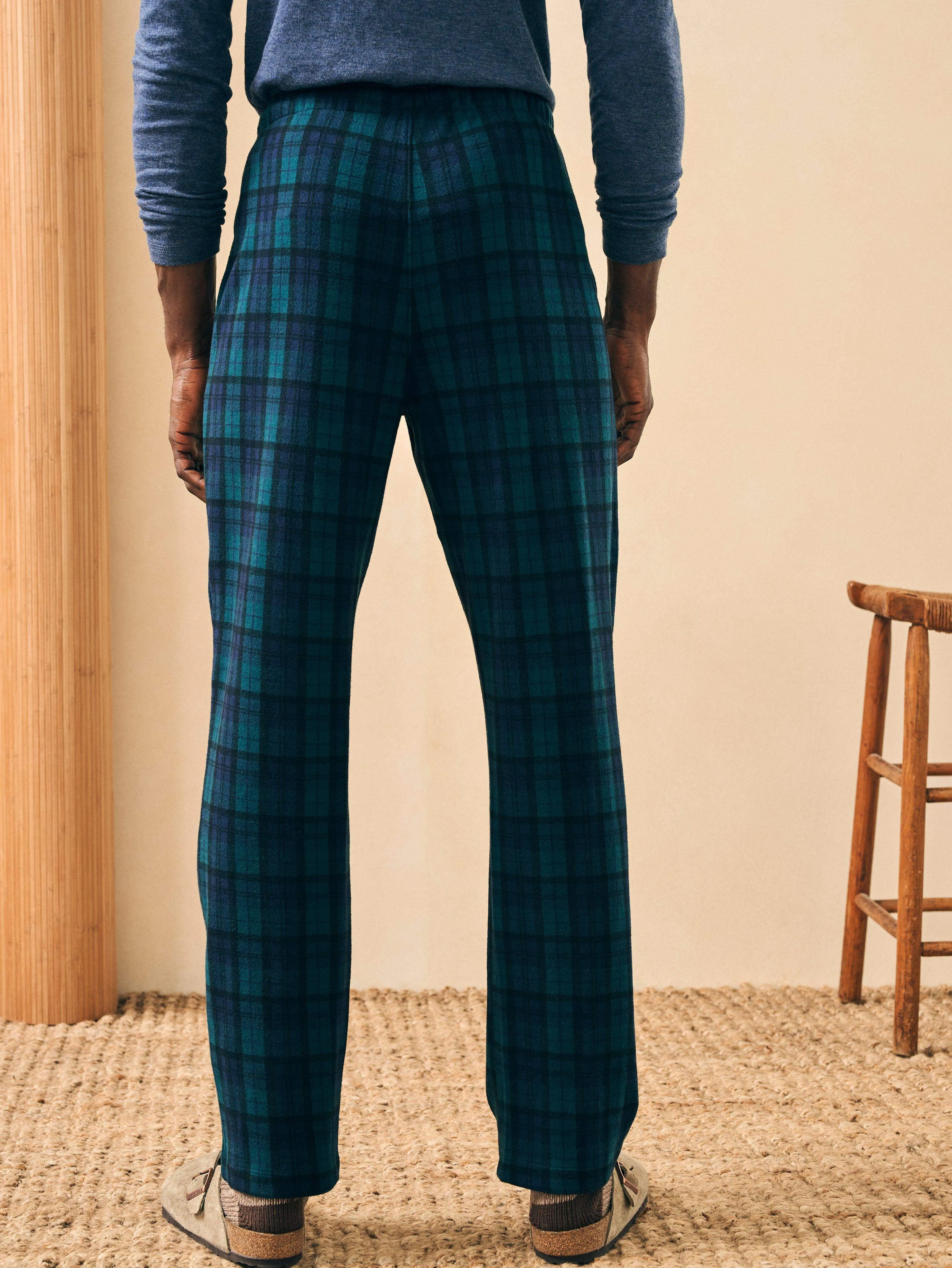 Legend™ Pajama Pant - Blackwatch sold by Faherty product image thumbnail 4