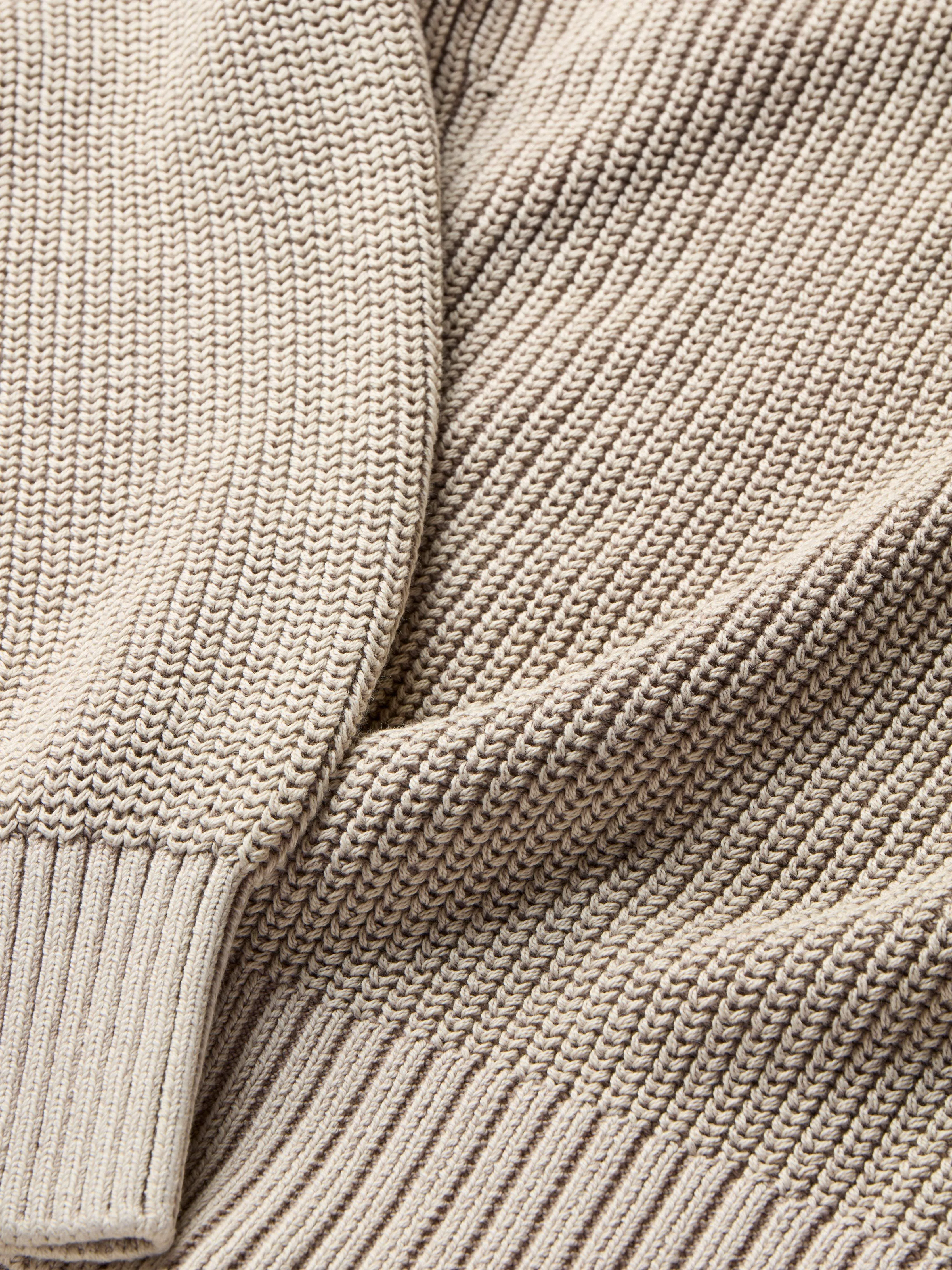 Sunwashed Cotton Fisherman Sweater - Sand Shell sold by Faherty product image thumbnail 2