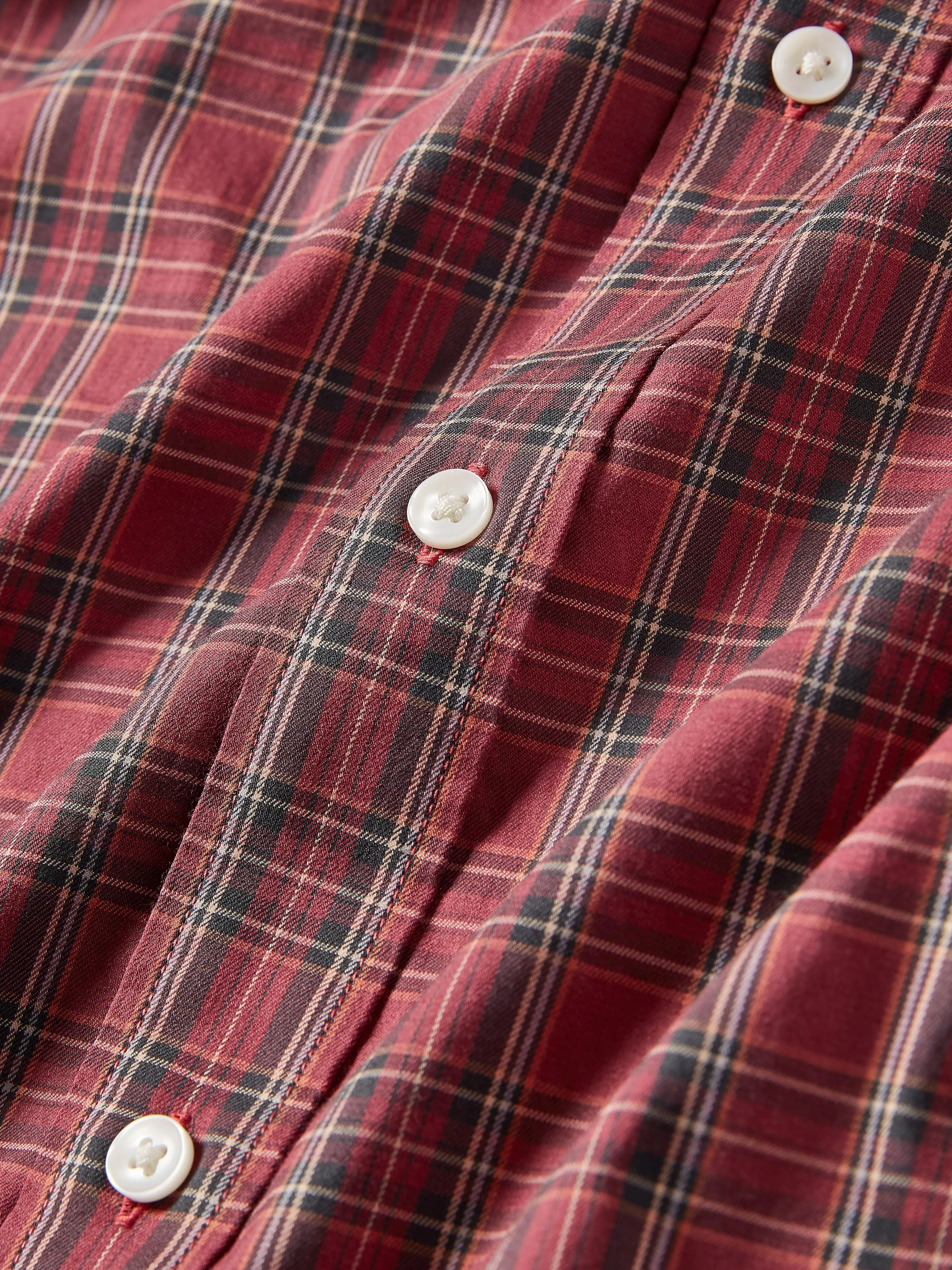 Movement™ Shirt - Cedar Creek Plaid sold by Faherty product image thumbnail 3