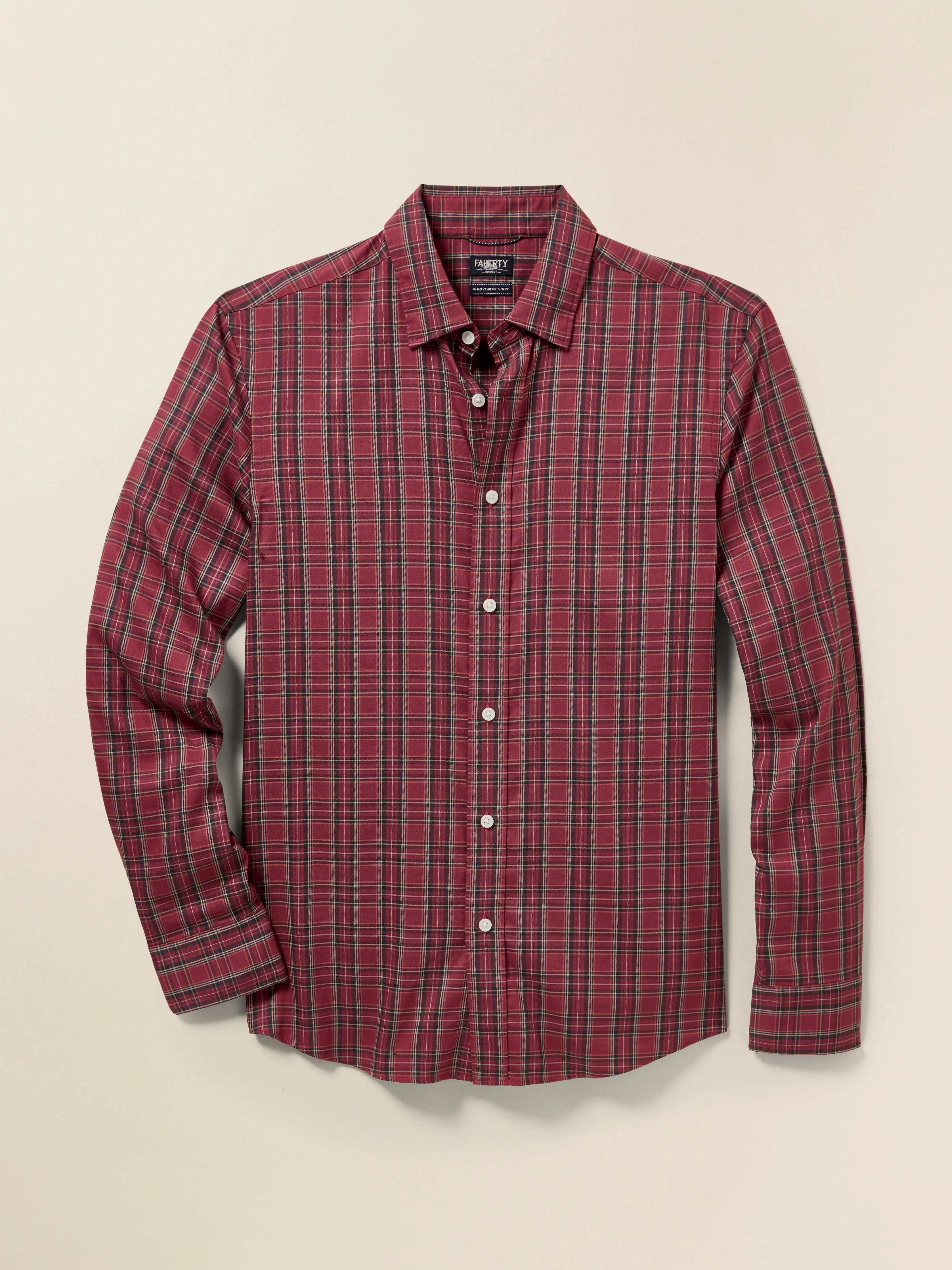 Movement™ Shirt - Cedar Creek Plaid sold by Faherty
