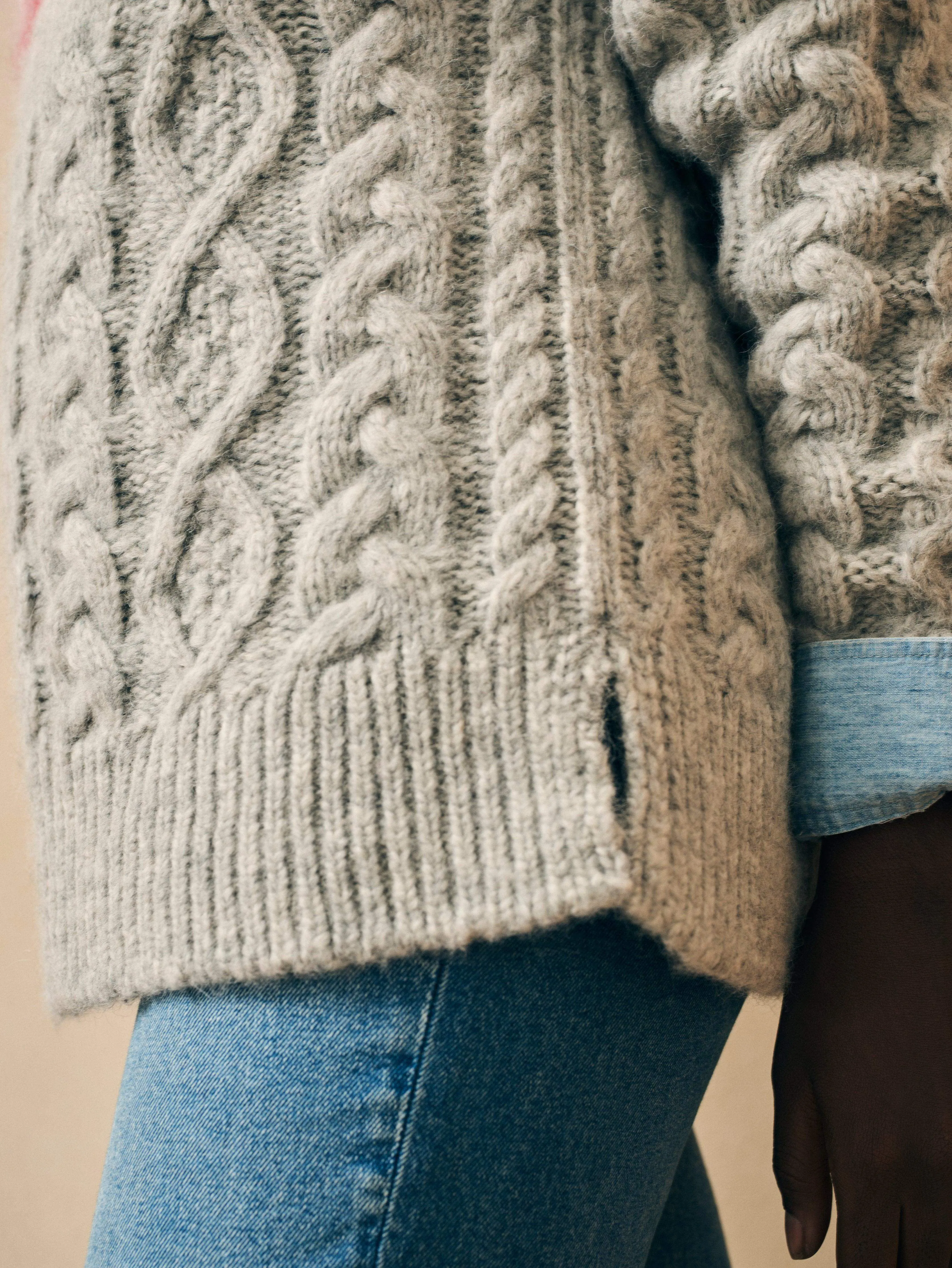 Native Knitter Frost Fair Isle Crew - Multi Sheep Camp sold by Faherty product image thumbnail 4