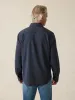 Super Brushed Flannel - Midnight Sky sold by Faherty