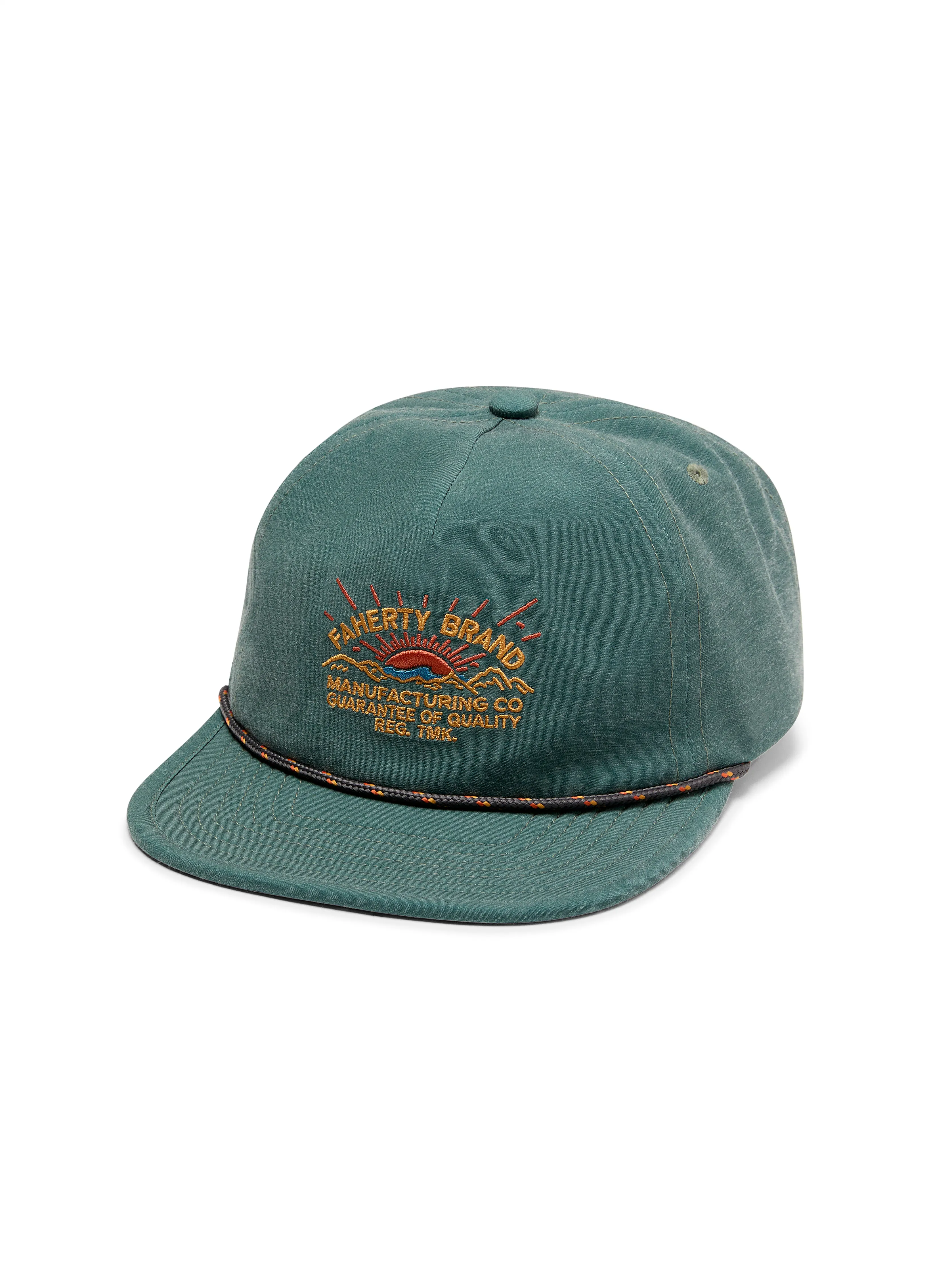 Corded All Day Hat - Cilantro sold by Faherty