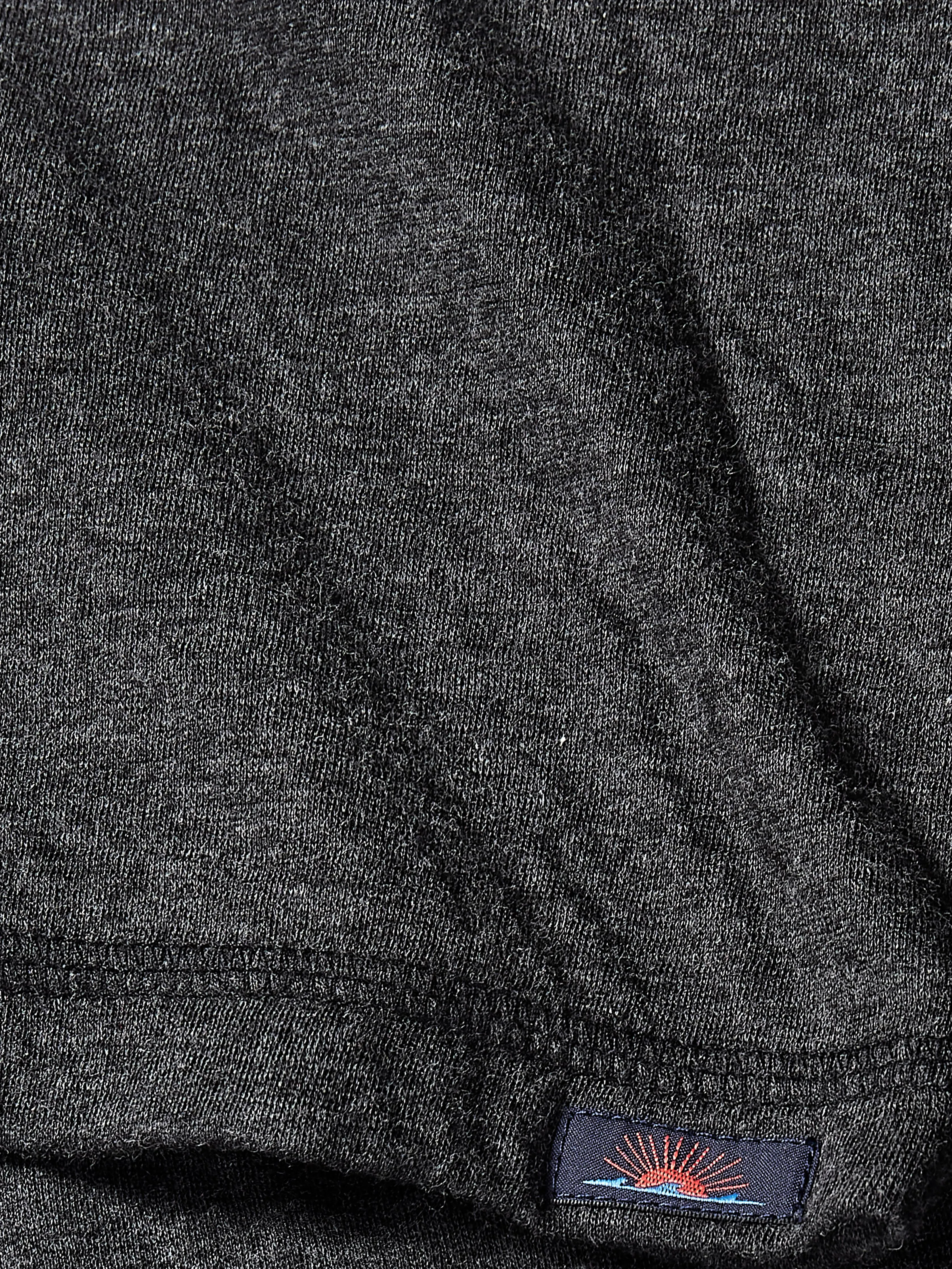 Long-Sleeve Cloud Henley (Tall) - Charcoal Heather sold by Faherty product image thumbnail 2
