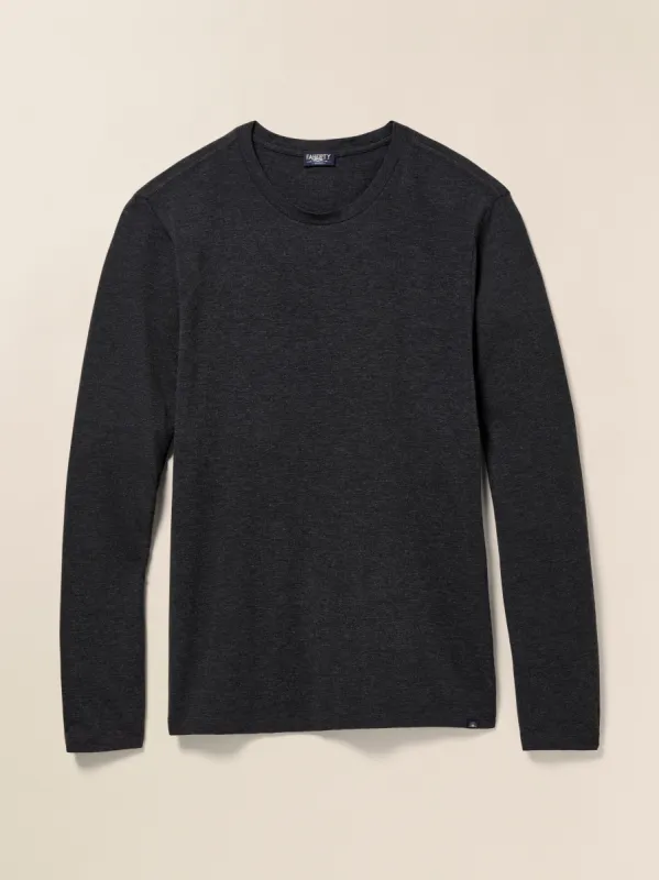 Movement™ Long-Sleeve T-Shirt - Shadow Summit Heather sold by Faherty