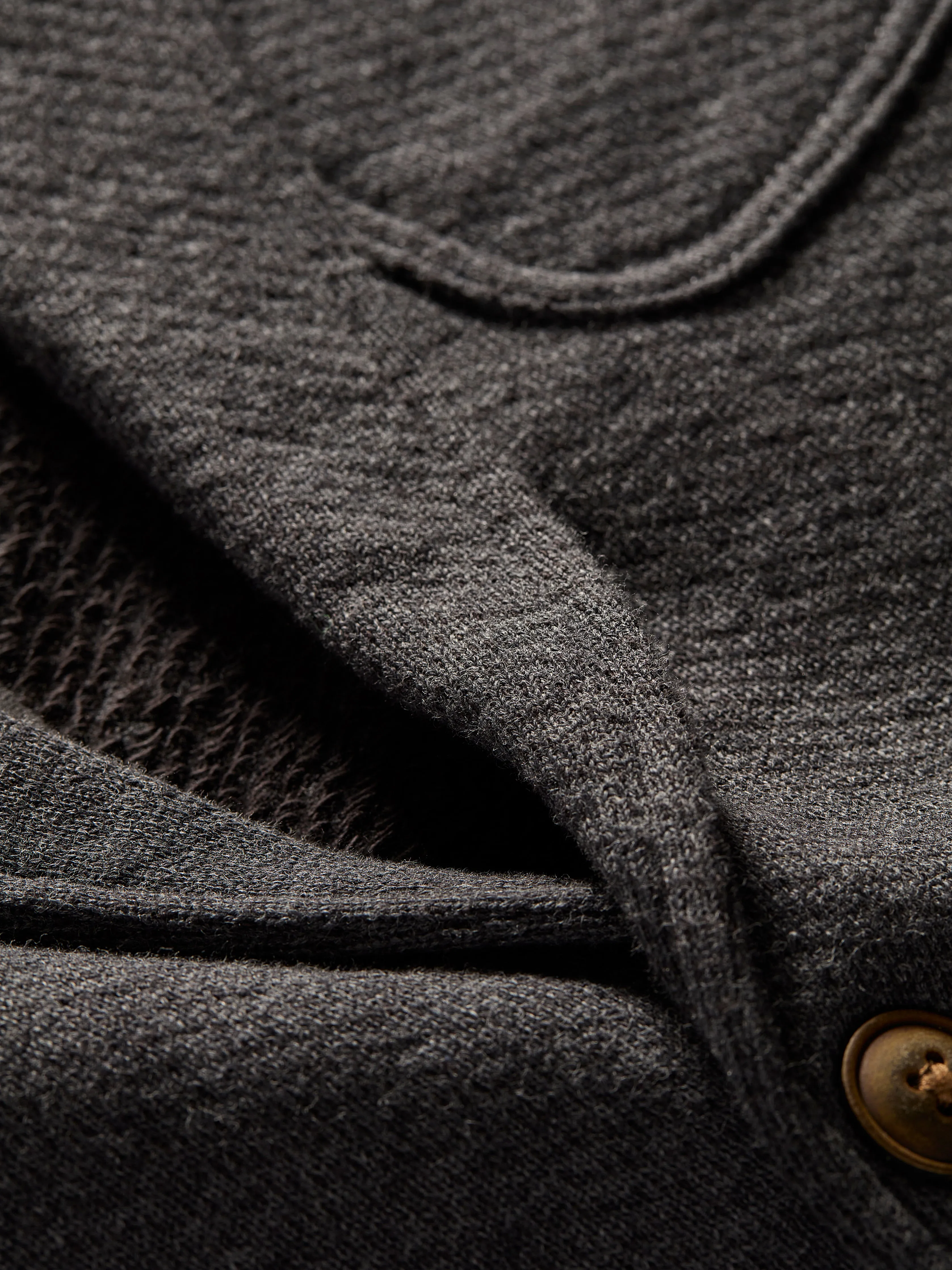 Inlet Knit Blazer - Black Sky Melange sold by Faherty product image thumbnail 2