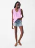 Dream Cotton Gauze Ainsley Top - Nirvana sold by Faherty