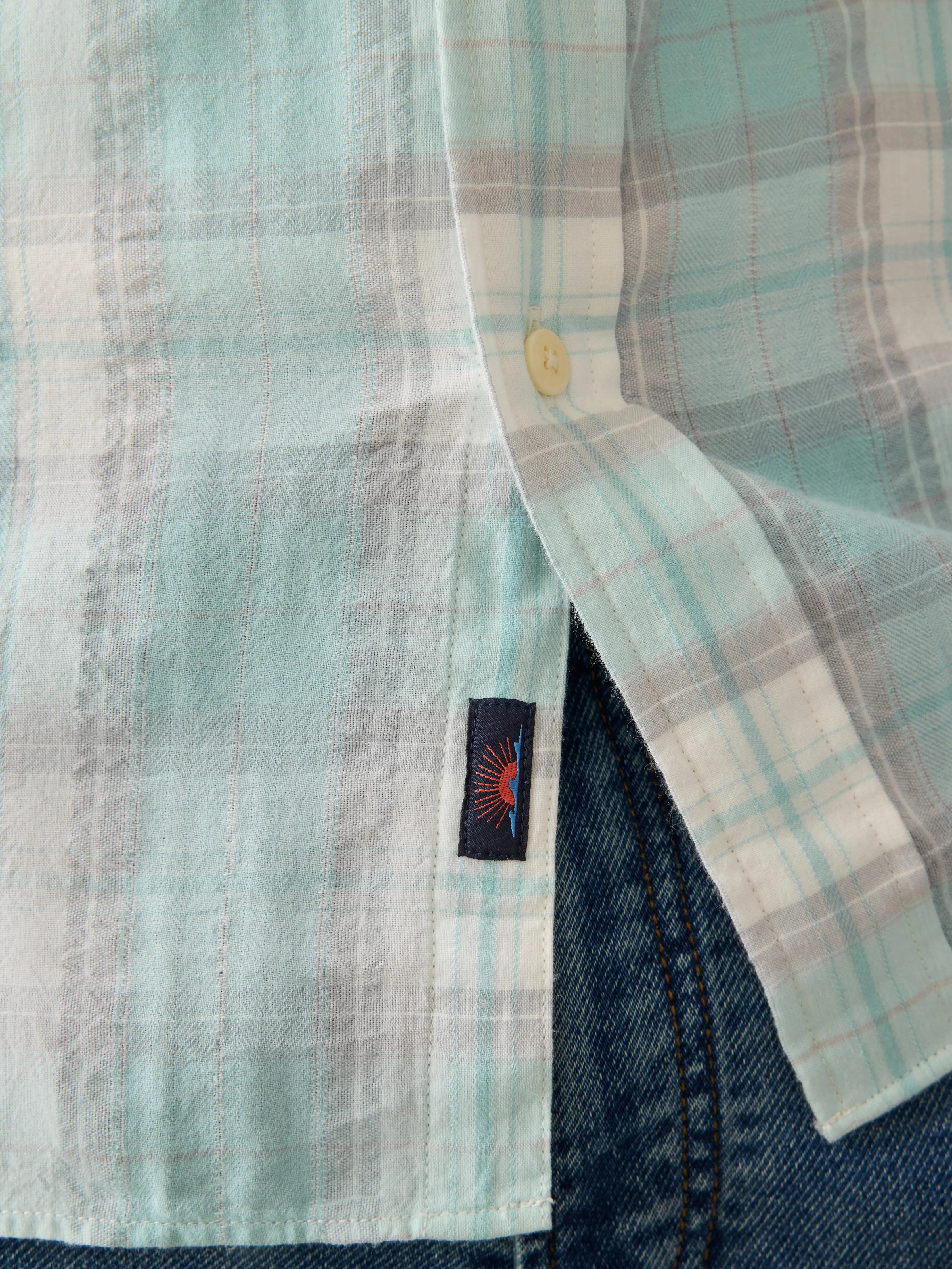 Delray Shirt - Spring Isle Plaid sold by Faherty product image thumbnail 5
