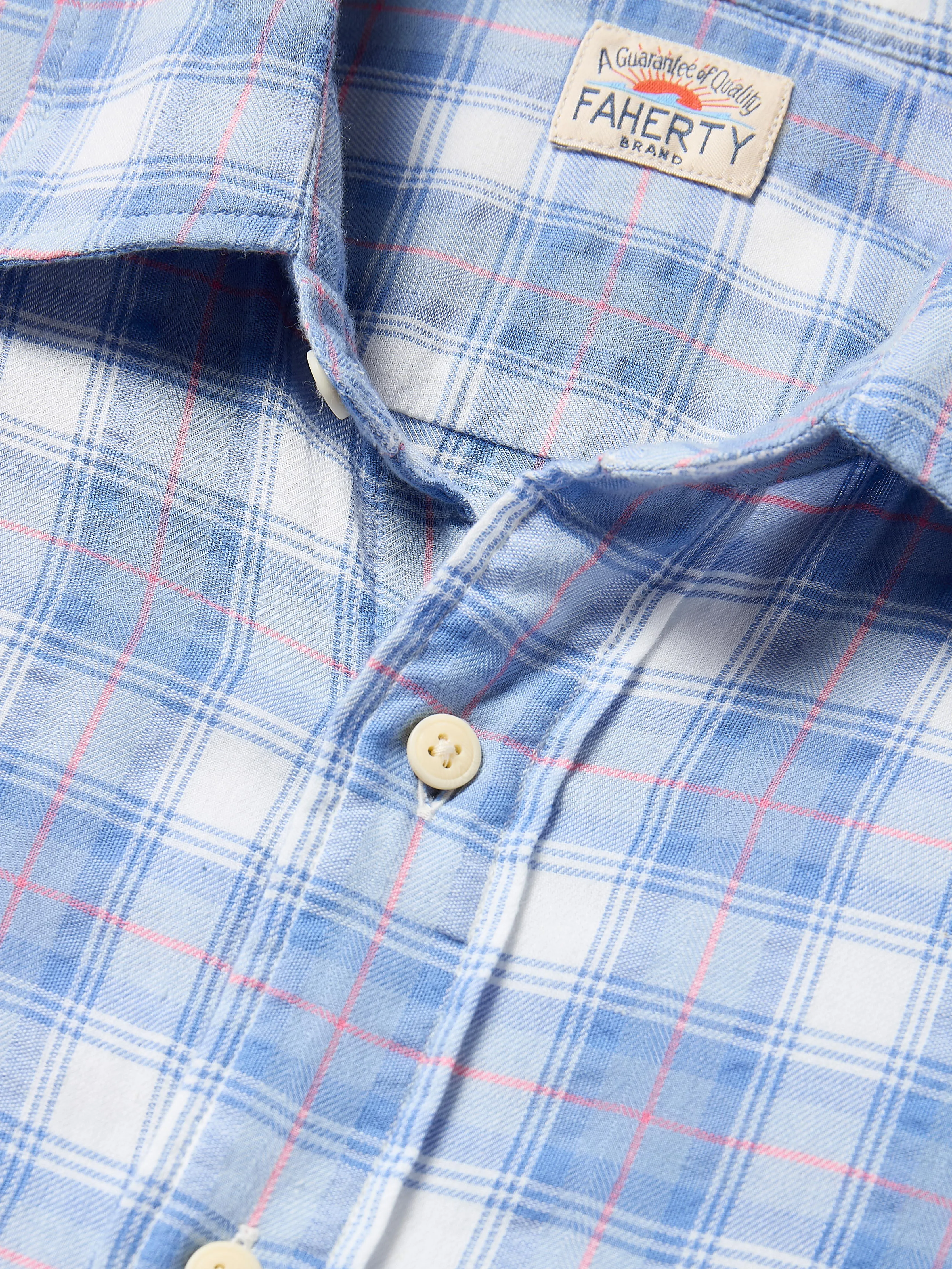 Delray Shirt - Bristol Harbor Plaid sold by Faherty product image thumbnail 2