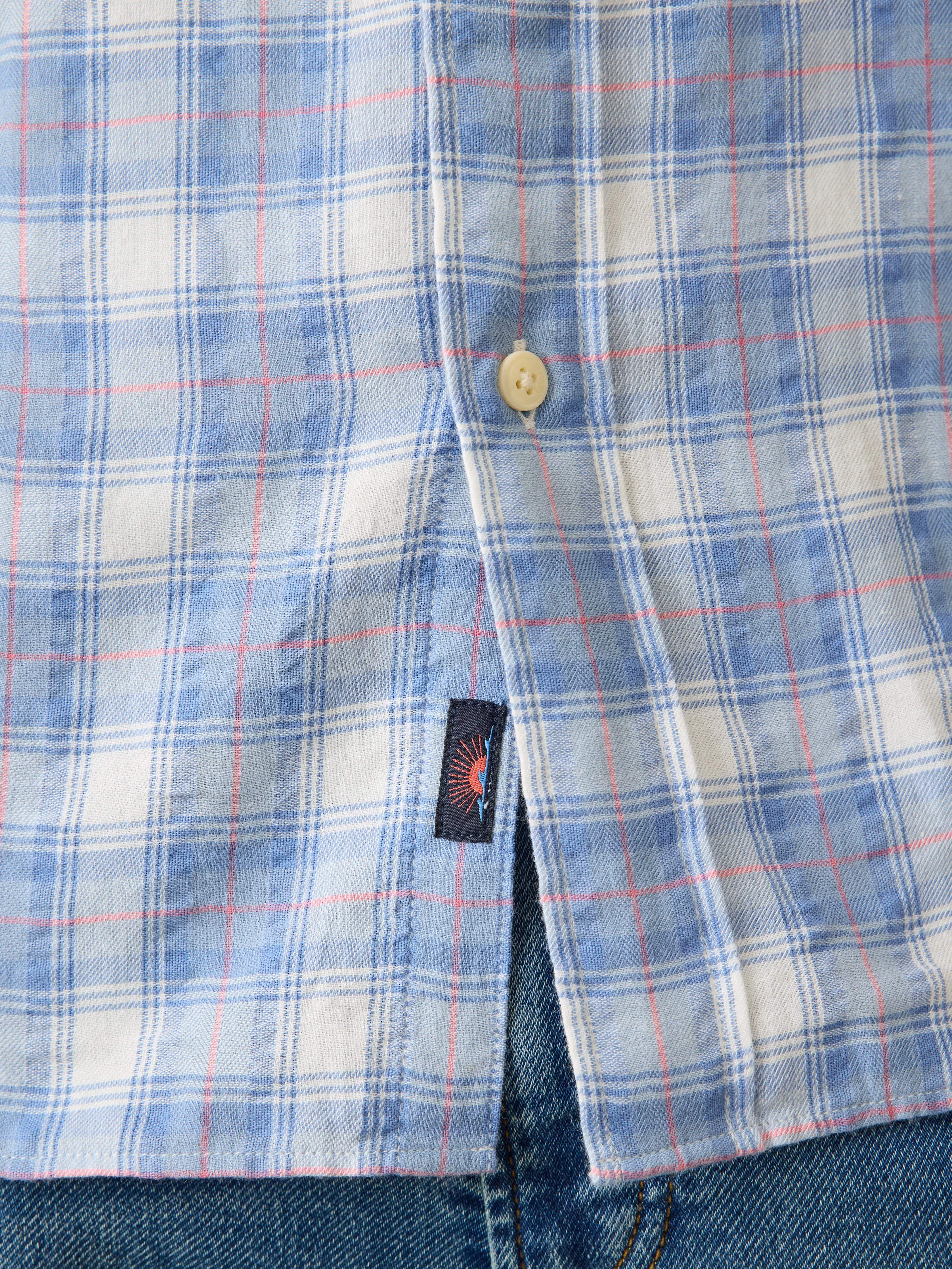 Delray Shirt - Bristol Harbor Plaid sold by Faherty product image thumbnail 5