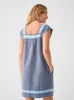 Hailee Dress - Blue Baja sold by Faherty
