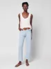 Dream Cotton Gauze Tank - White sold by Faherty