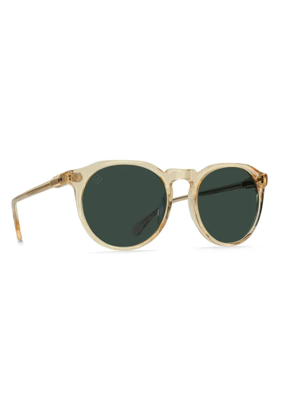 RAEN Remmy 49 Polarized - Champagne Crystal/Green sold by Faherty
