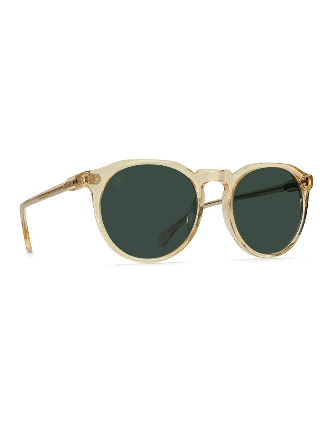 RAEN Remmy 49 Polarized - Champagne Crystal Green sold by Faherty
