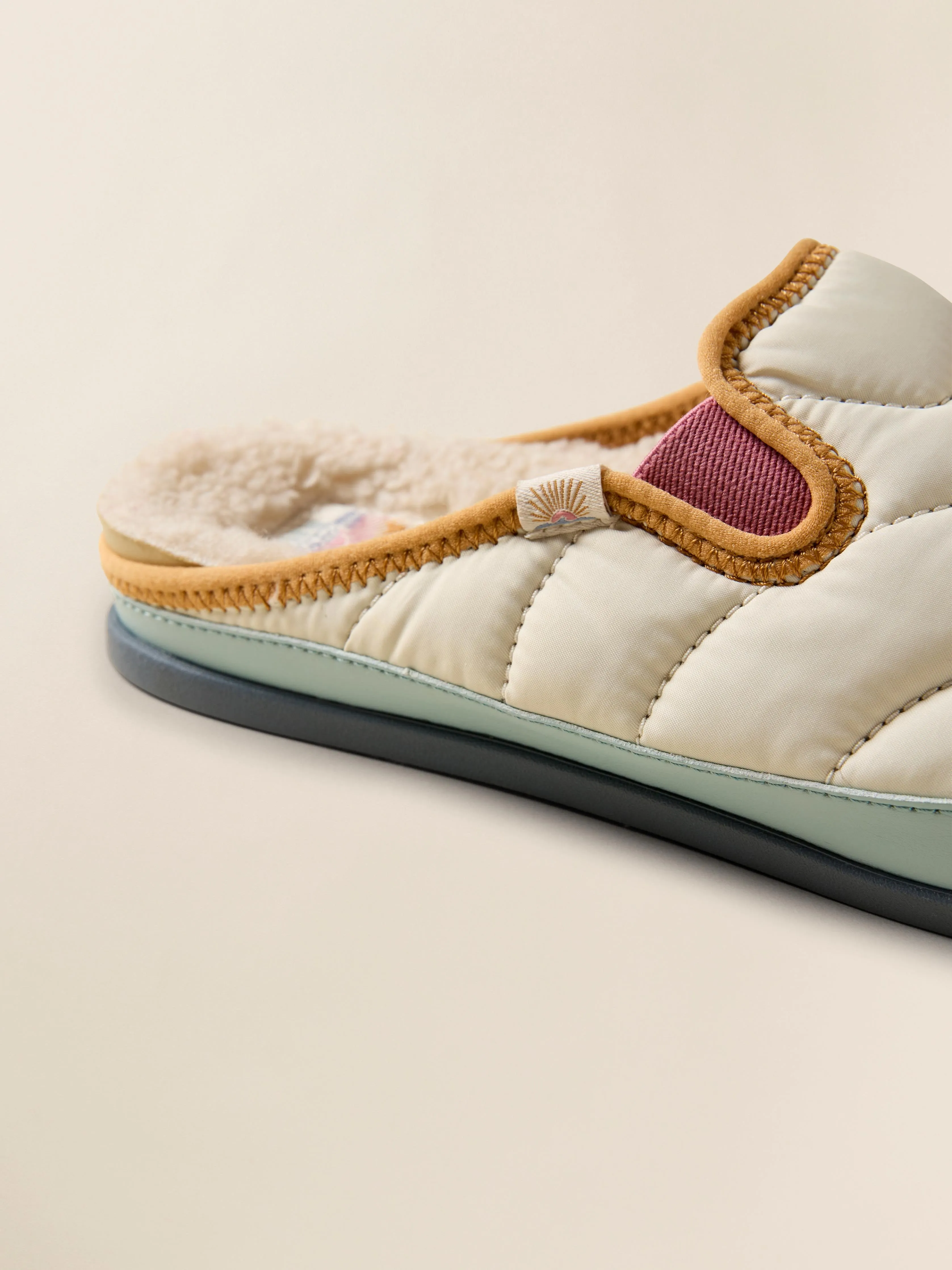 Faherty X Reef Women's Slipper Scuff - Ivory sold by Faherty product image thumbnail 3