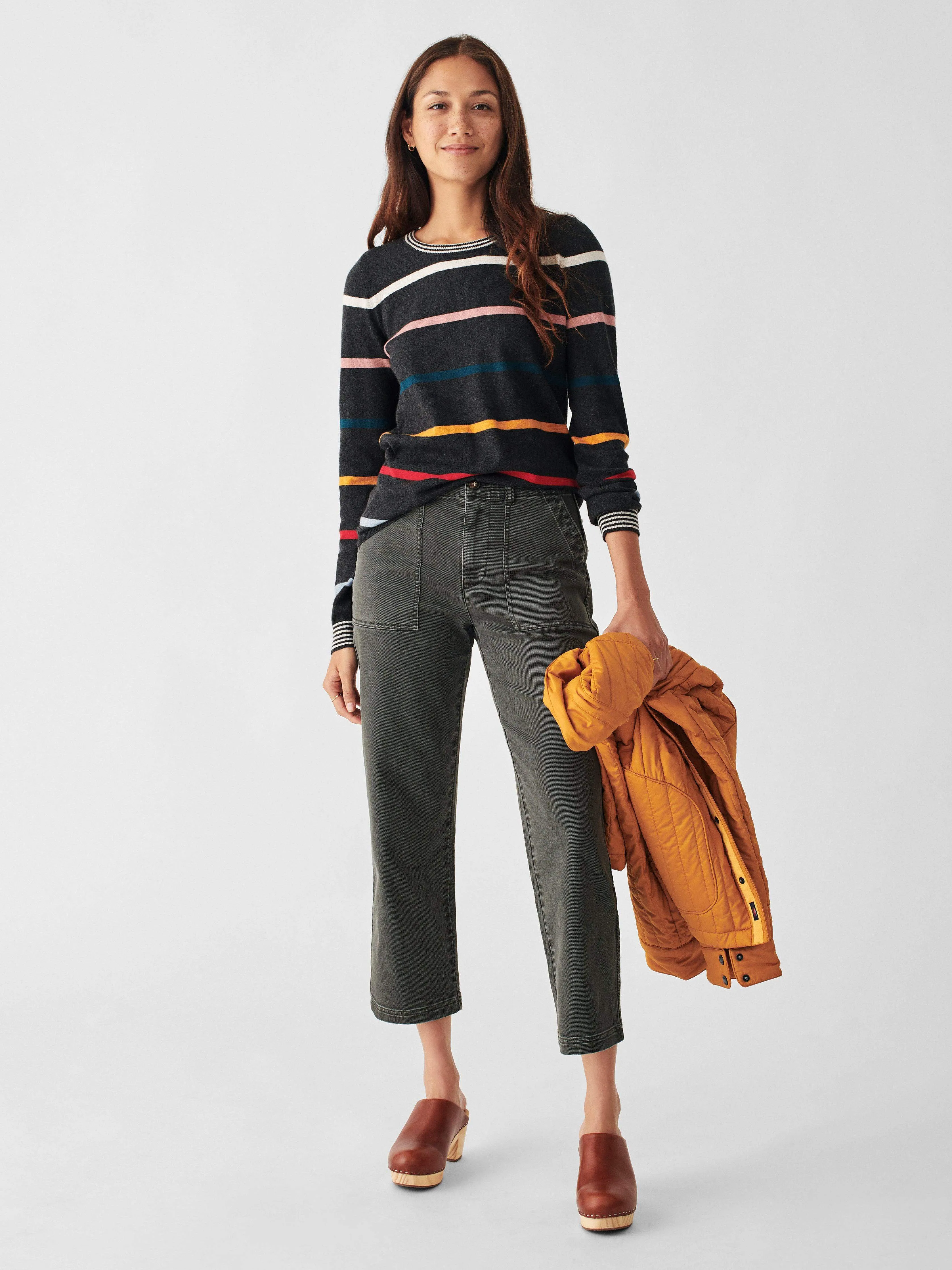 Surf Sweater - Multi Ski Stripe sold by Faherty product image thumbnail 3