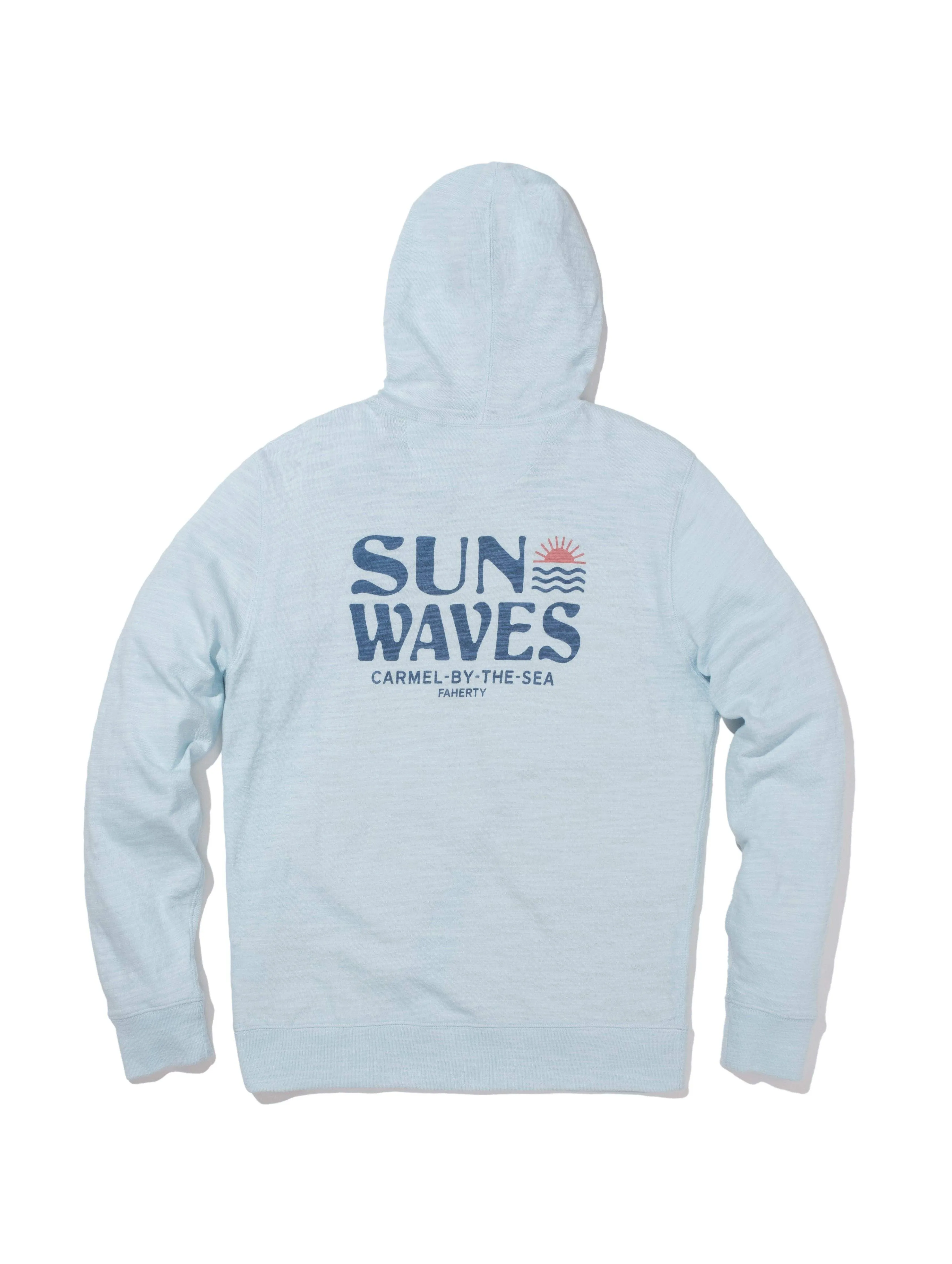 Malibu Slub Hoodie - Blue Oasis sold by Faherty product image thumbnail 2