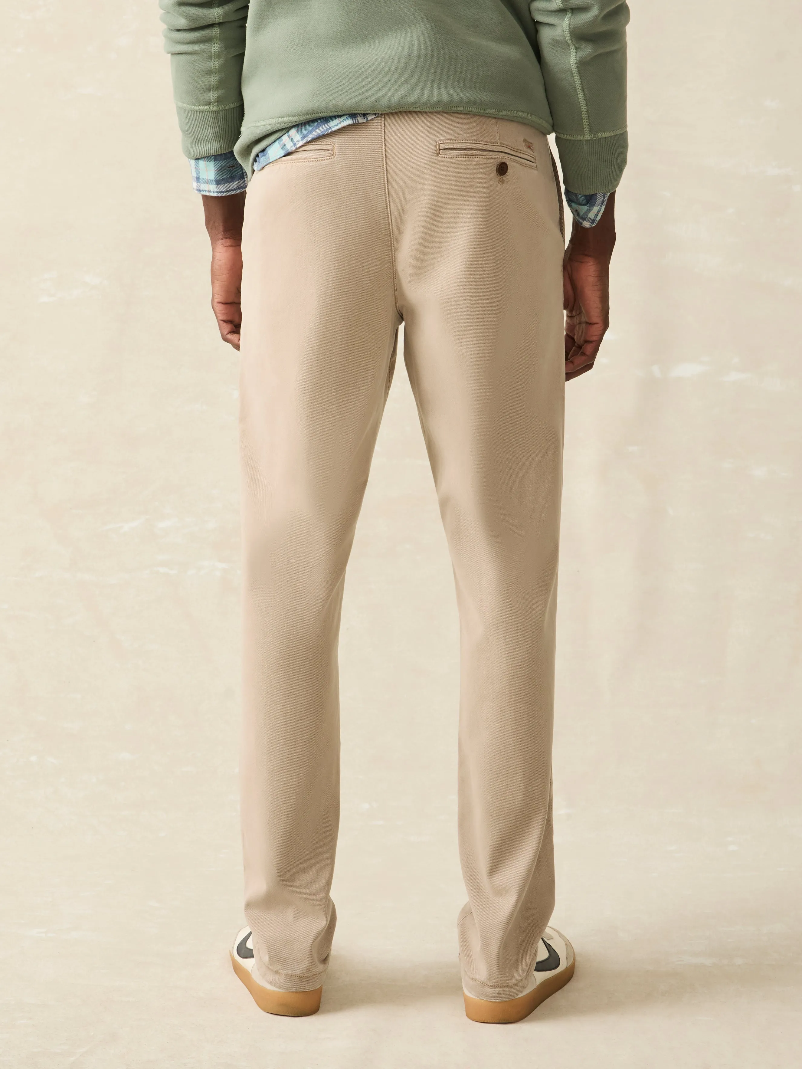 Coastline Chino - Utility Khaki sold by Faherty product image thumbnail 5