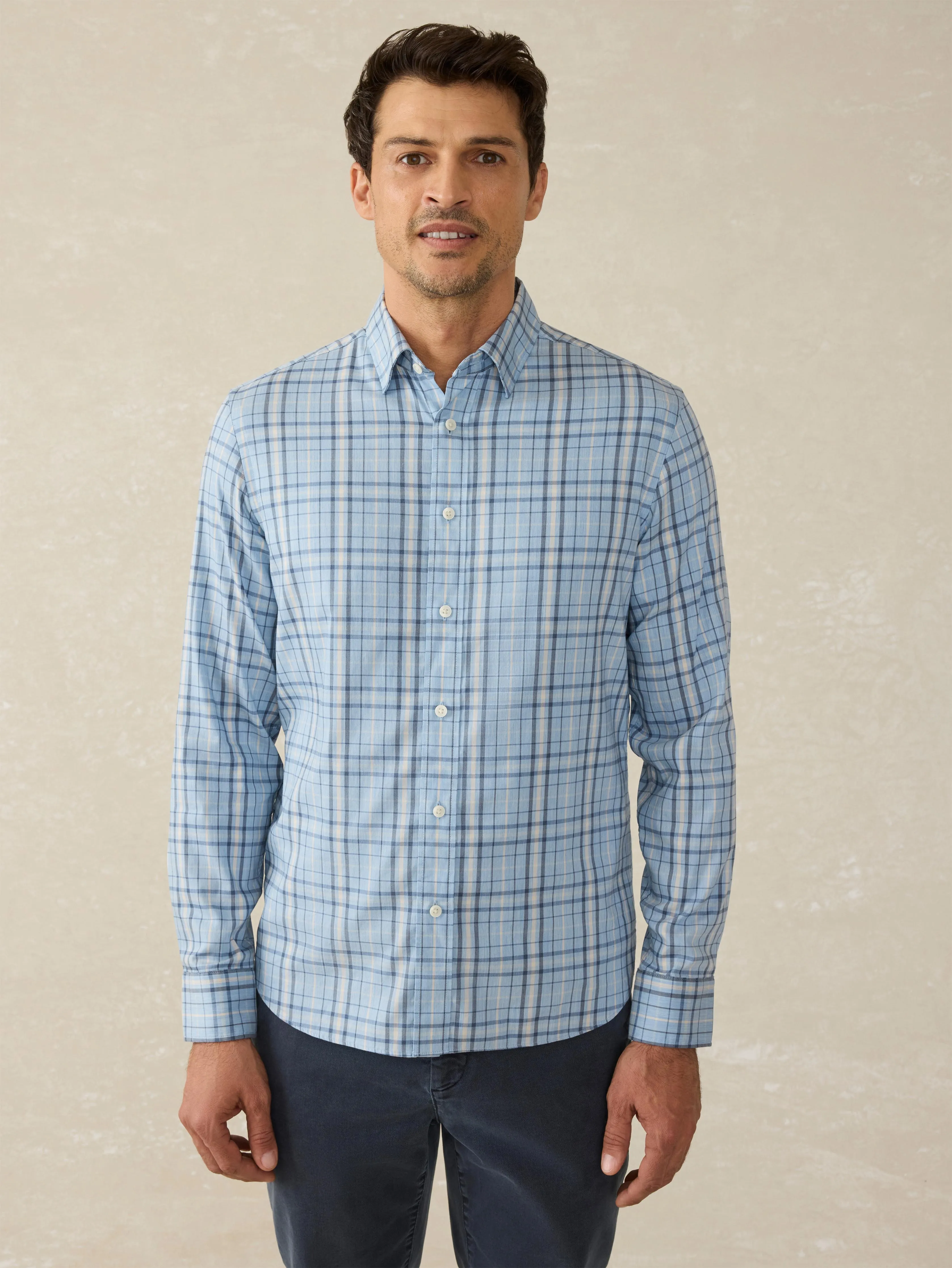 Movement™ Shirt - Rocky Lake Plaid sold by Faherty