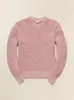 Sunwashed Cotton Fisherman Sweater - Seashell Blush sold by Faherty