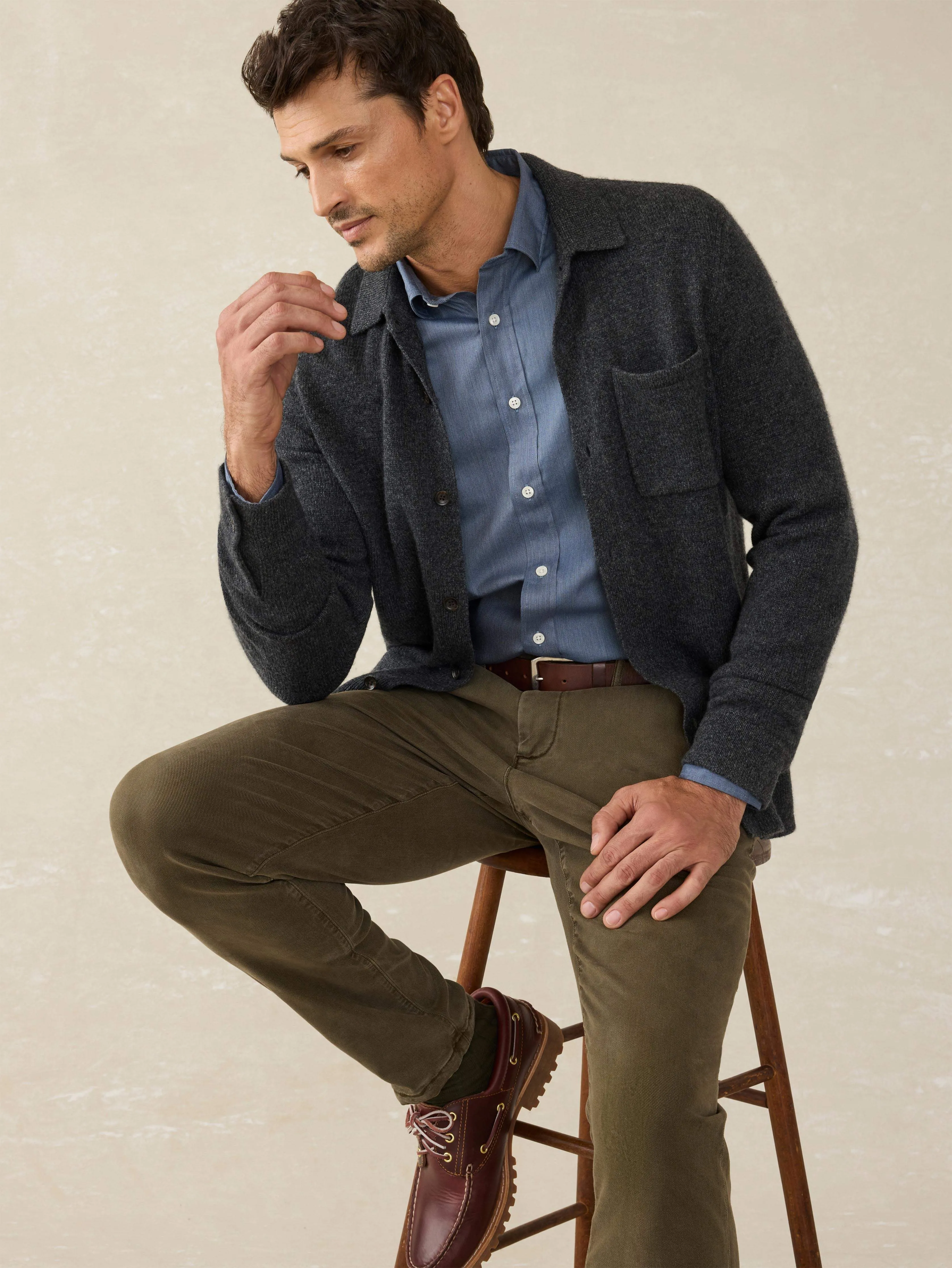 Movement™ Shirt - Twilight Heather sold by Faherty product image thumbnail 5