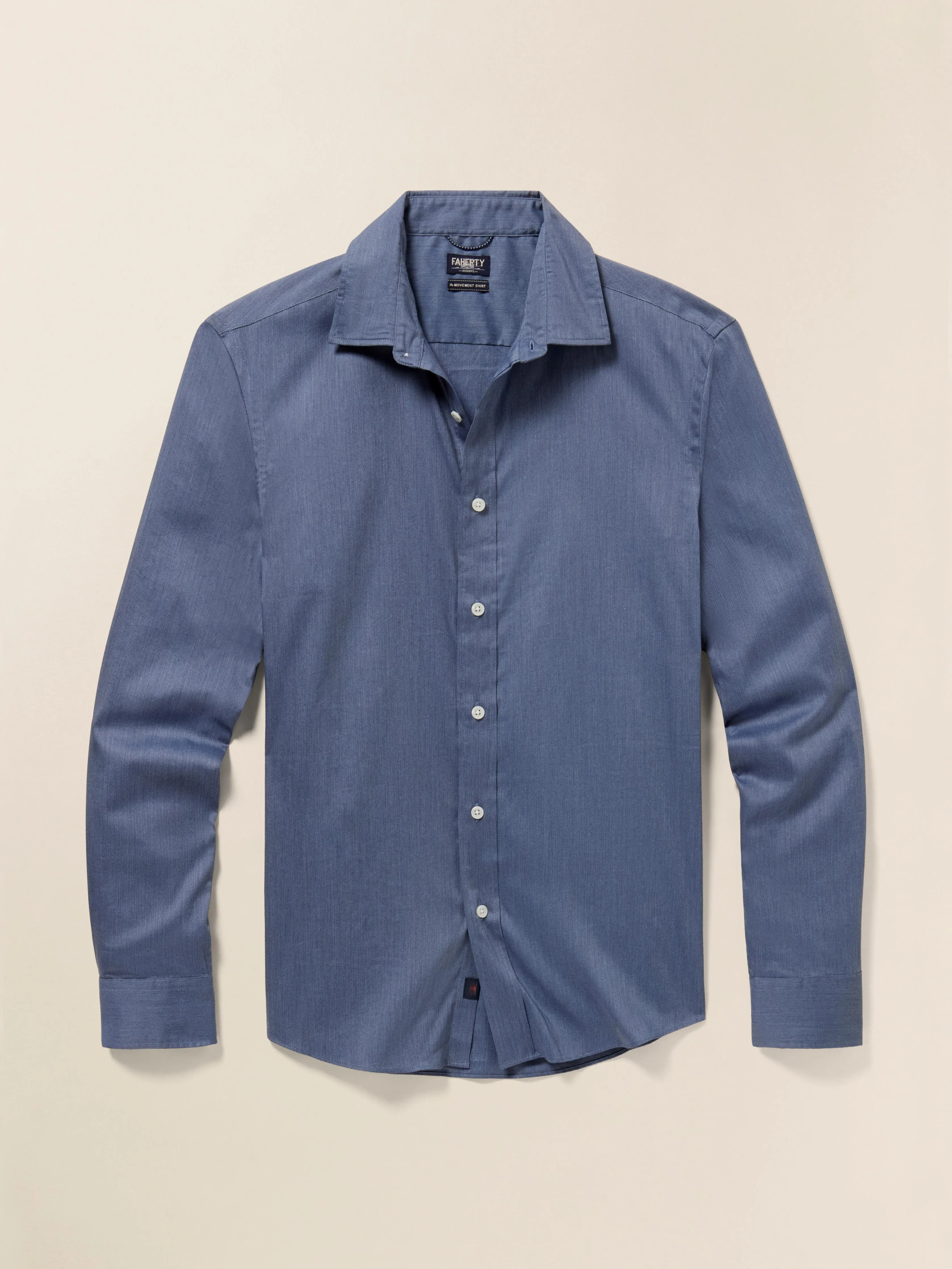 Movement™ Shirt - Twilight Heather sold by Faherty product image thumbnail 4